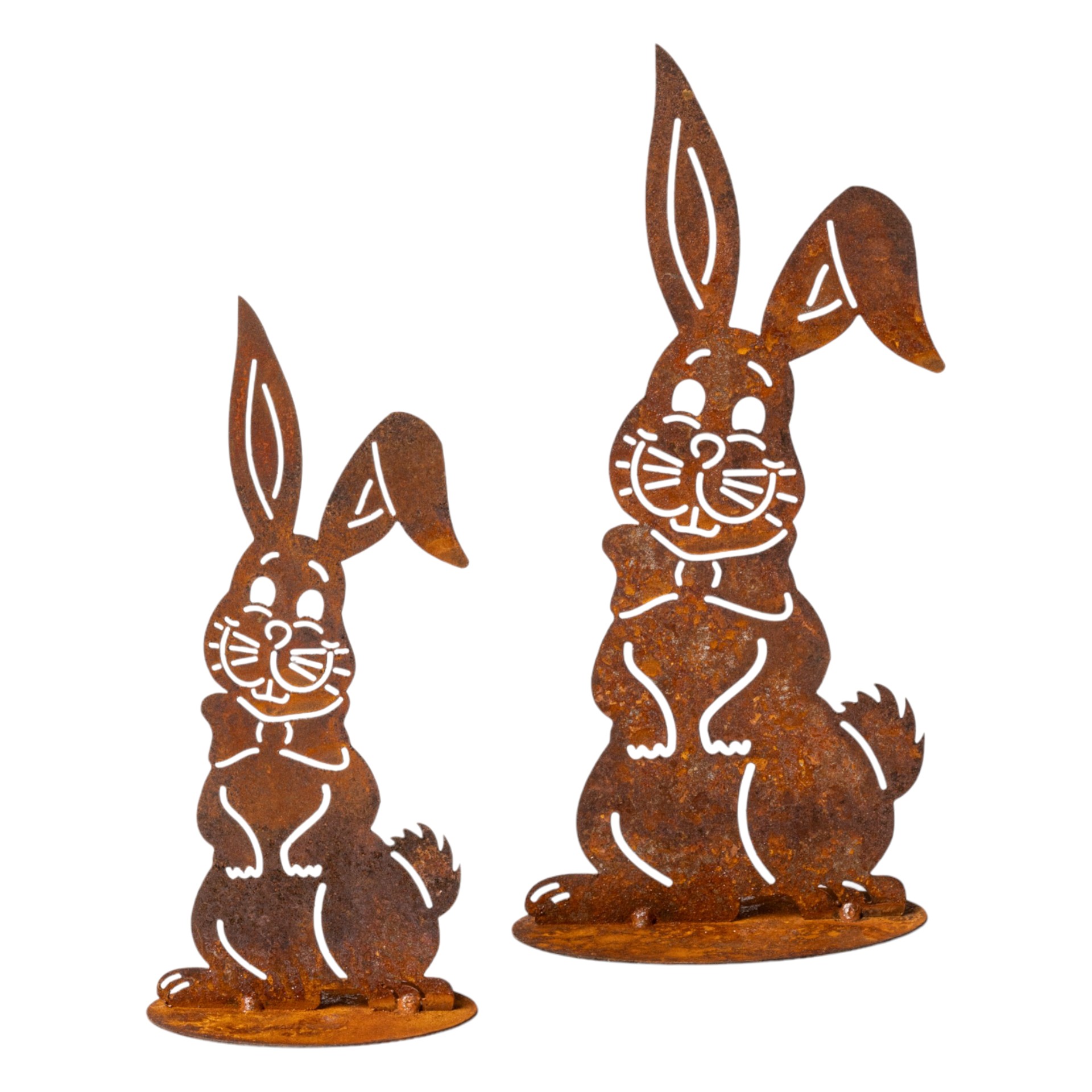 Hase Schlappi gross auf Platte Darstellung von Hase Schlappi gross auf Platte