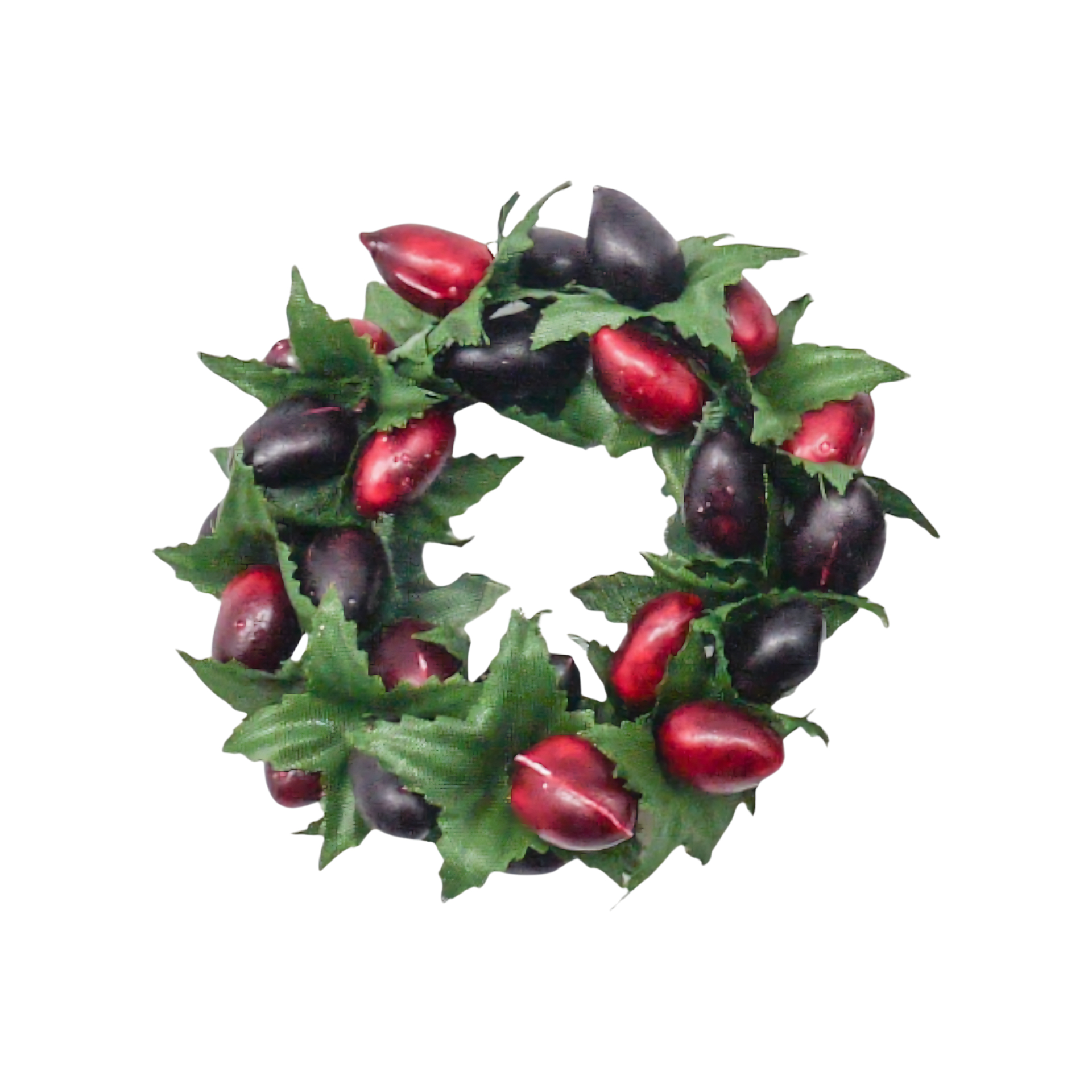 Darstellung von Beerenkranz rot/grün mini d= 4,5 cm