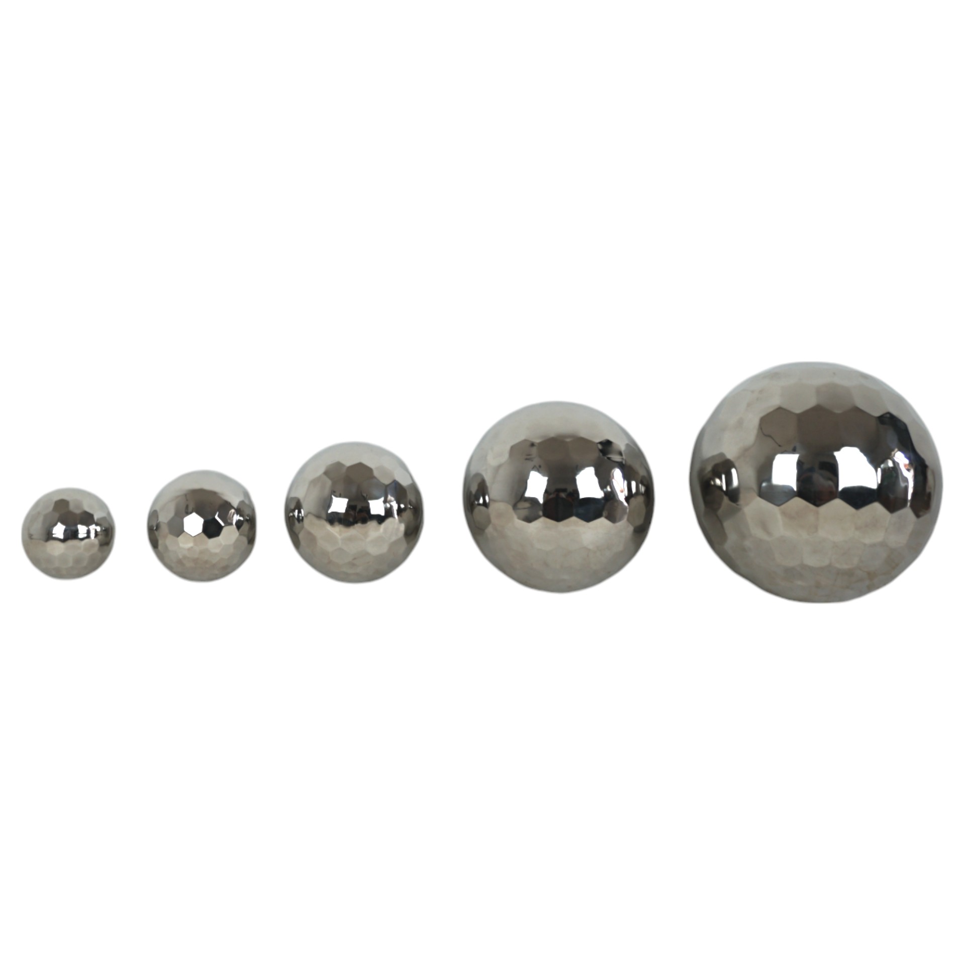 Diamantkugel silber Darstellung von Diamantkugel silber