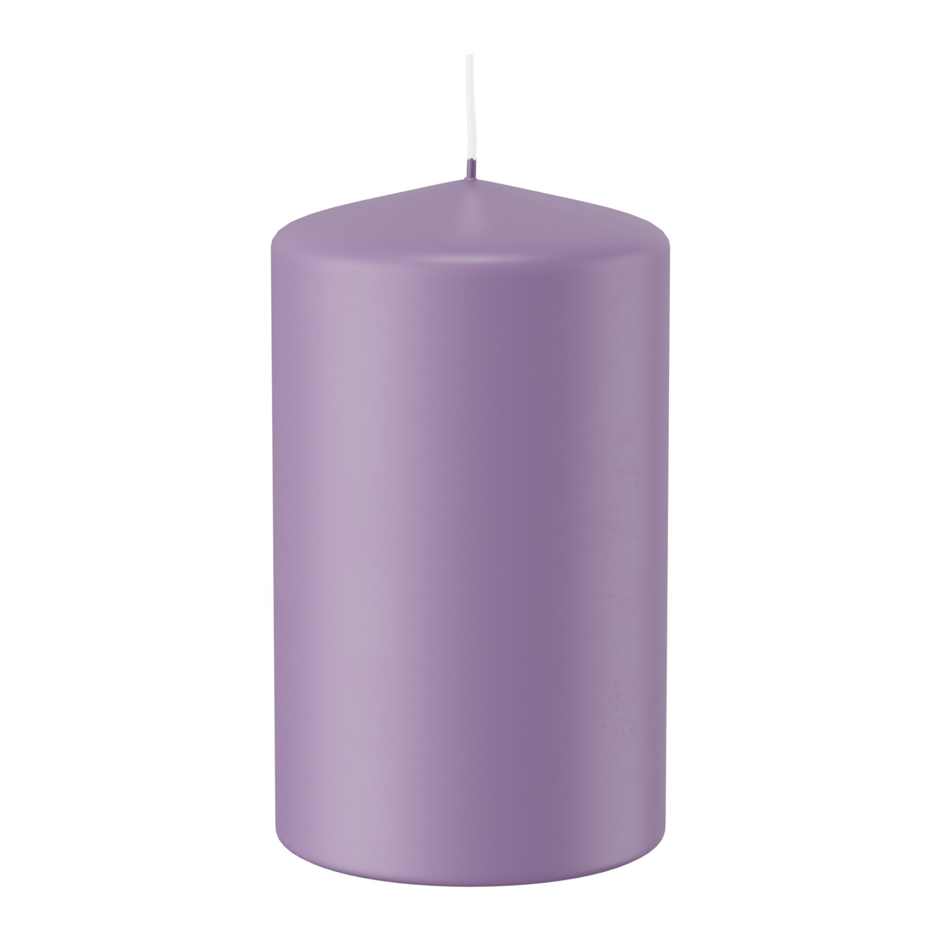 Darstellung von Stumpen Kerze 60x38 ohne CELLO MAUVE