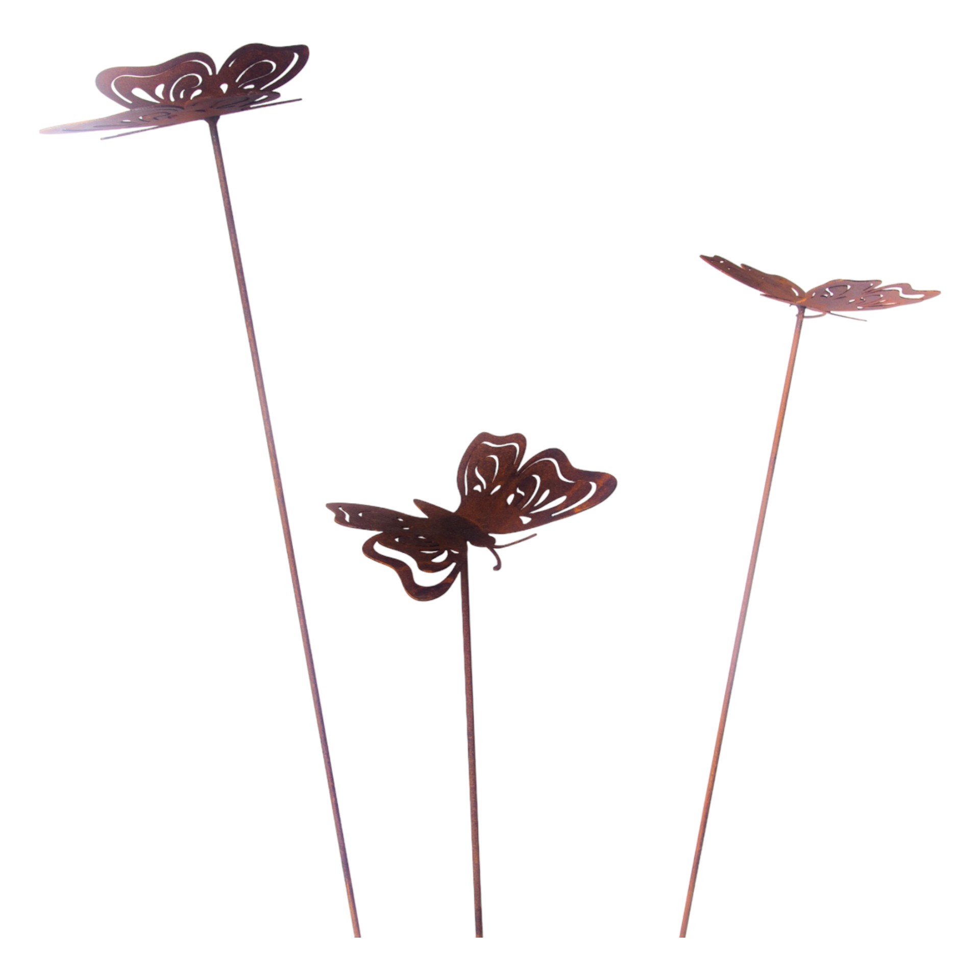 schwebende Falter auf Stab Darstellung von schwebende Falter auf Stab