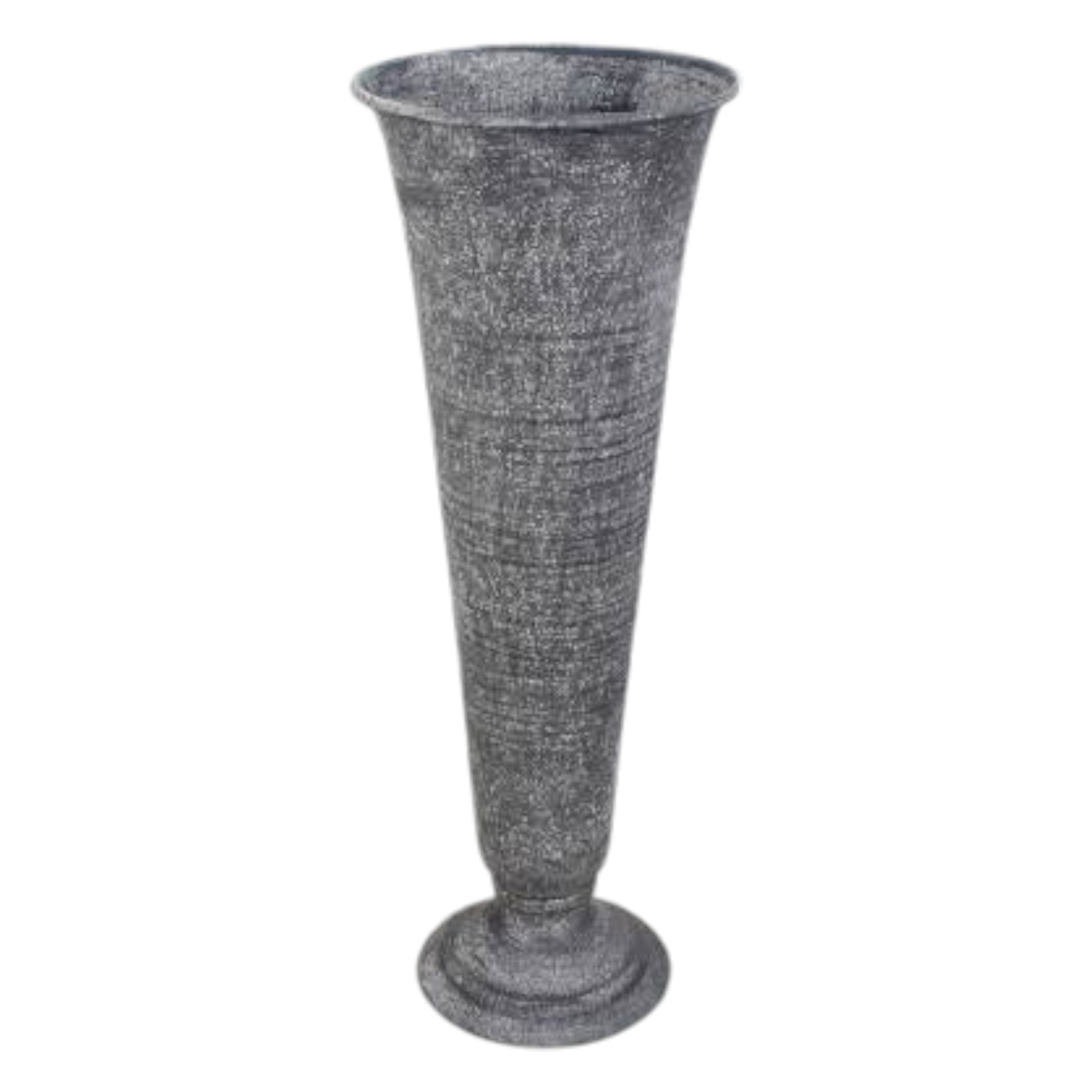 Metallvase rund schlank h= 34 cm Darstellung von Metallvase rund schlank h= 34 cm