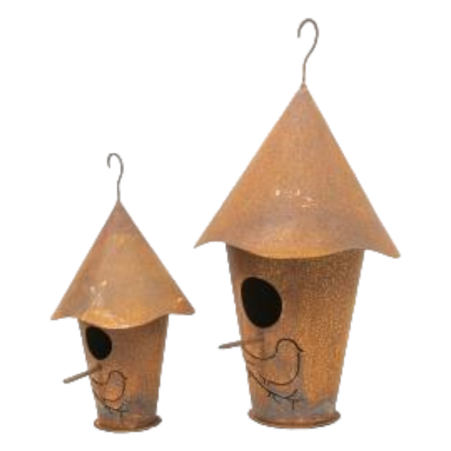 Vogelhaus rund klein mit Haken Darstellung von Vogelhaus rund klein mit Haken