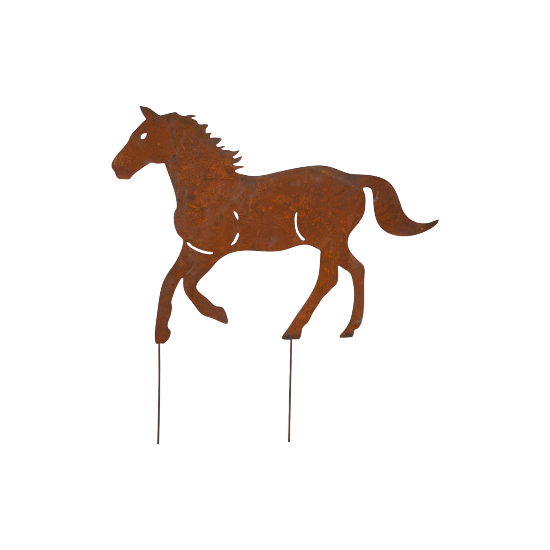 Darstellung von Pferd z. Stecken 2 Stäbe klein