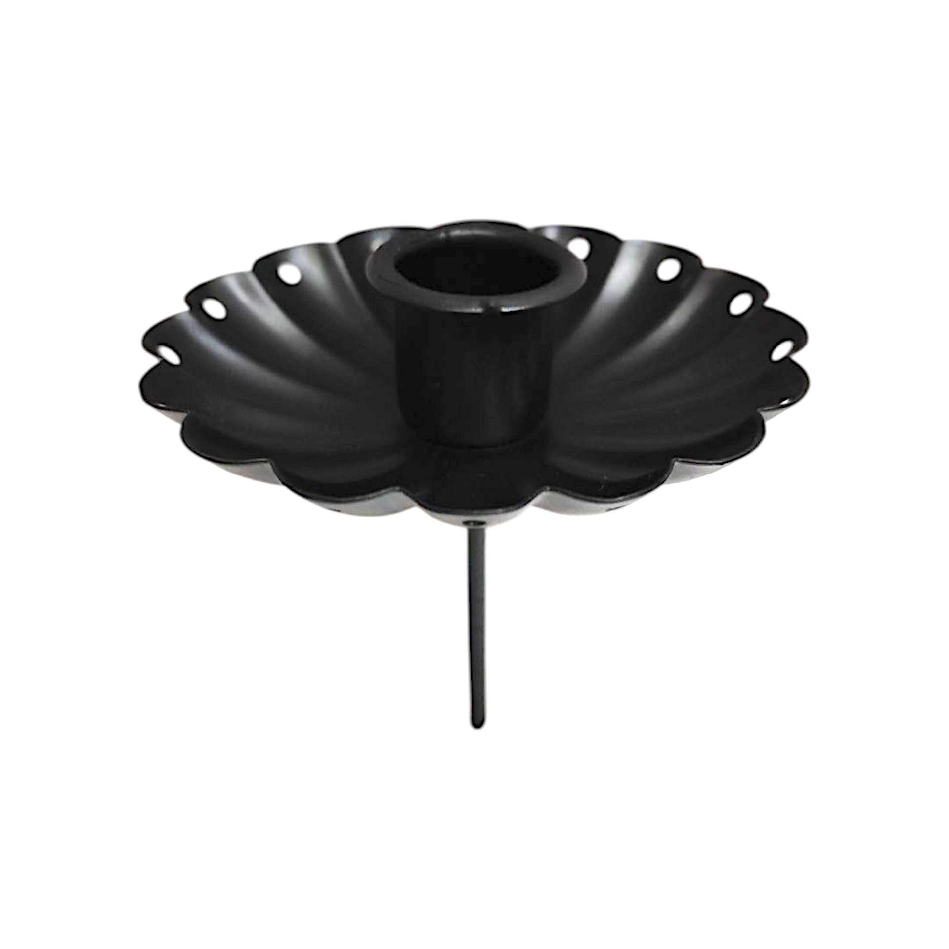 Kerzenh. candy schwarz  matt m. Pin Darstellung von Kerzenh. candy schwarz  matt m. Pin