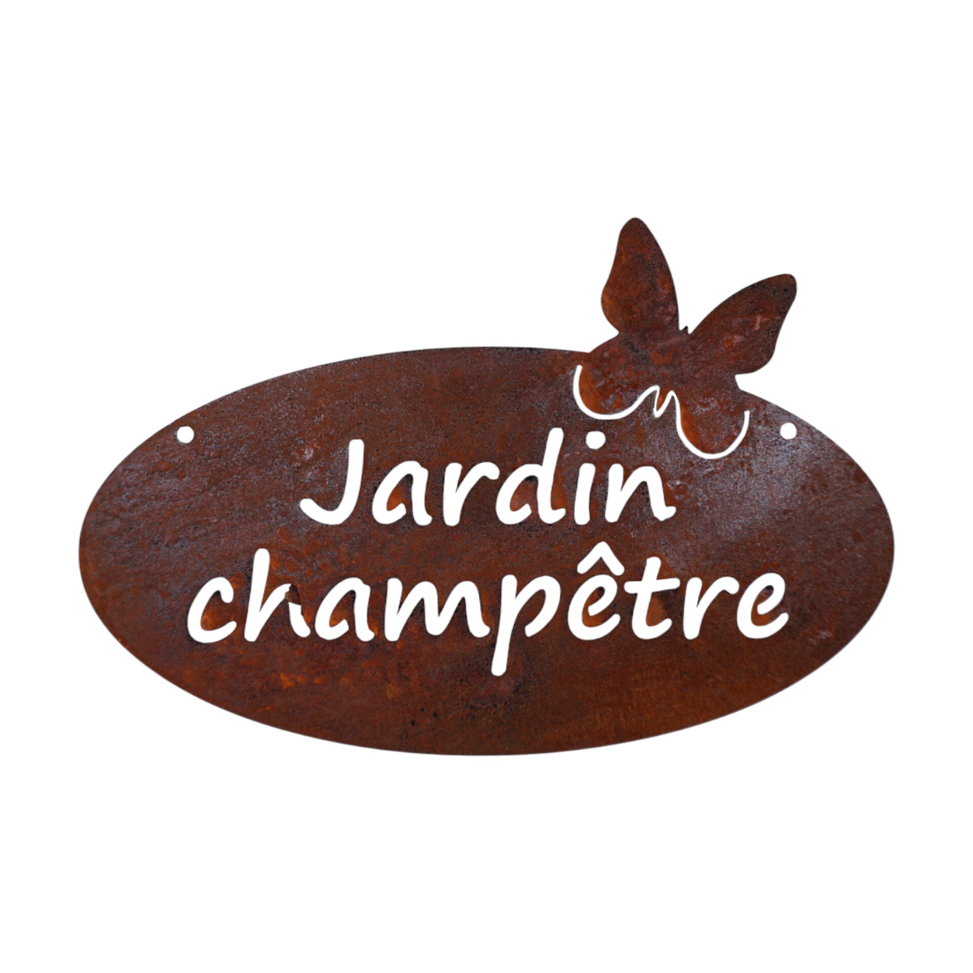 Darstellung von Tafel oval jardin champetre