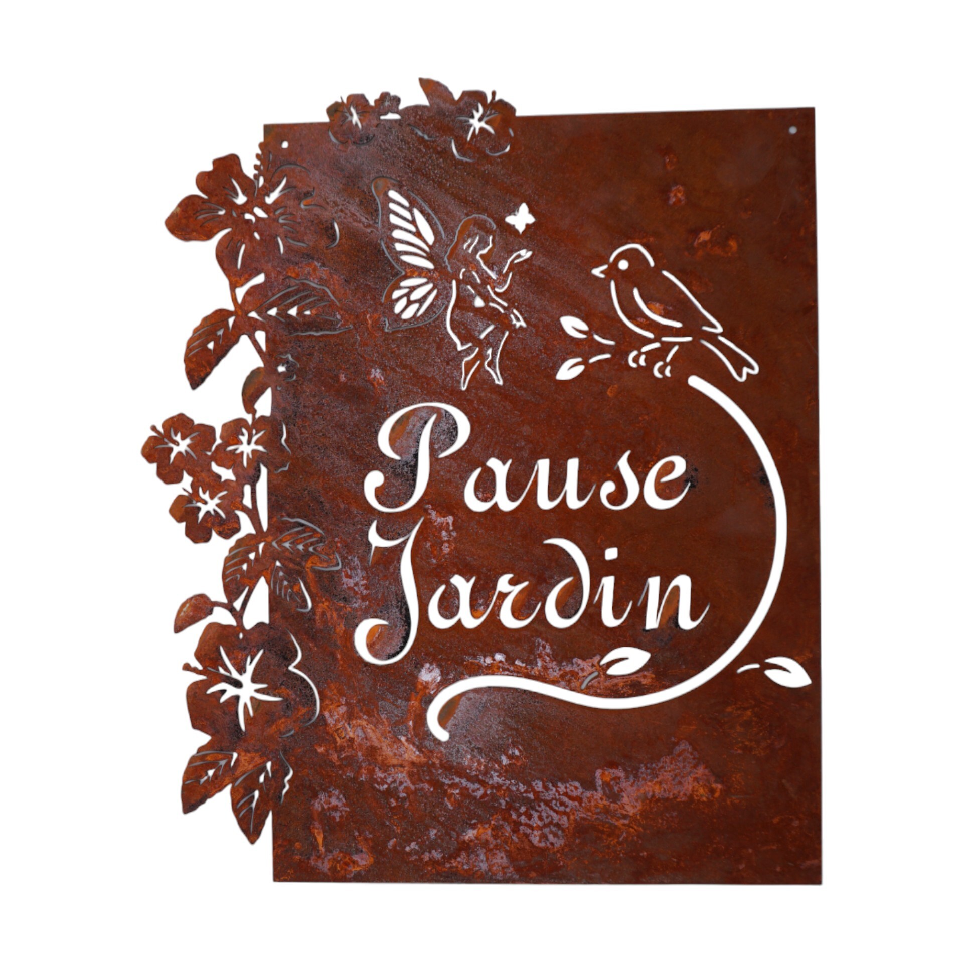 Darstellung von Tafel Pause Jardin