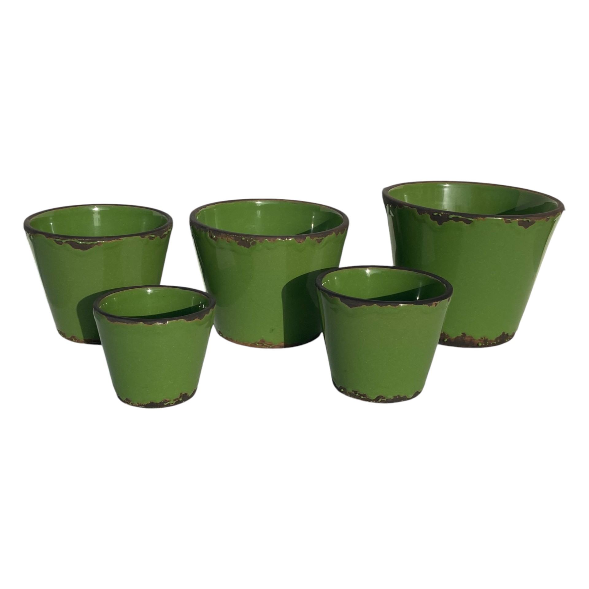 RP Topf Flora HELLGRÜN 14,5x12,5 cm Darstellung von RP Topf Flora HELLGRÜN 14,5x12,5 cm