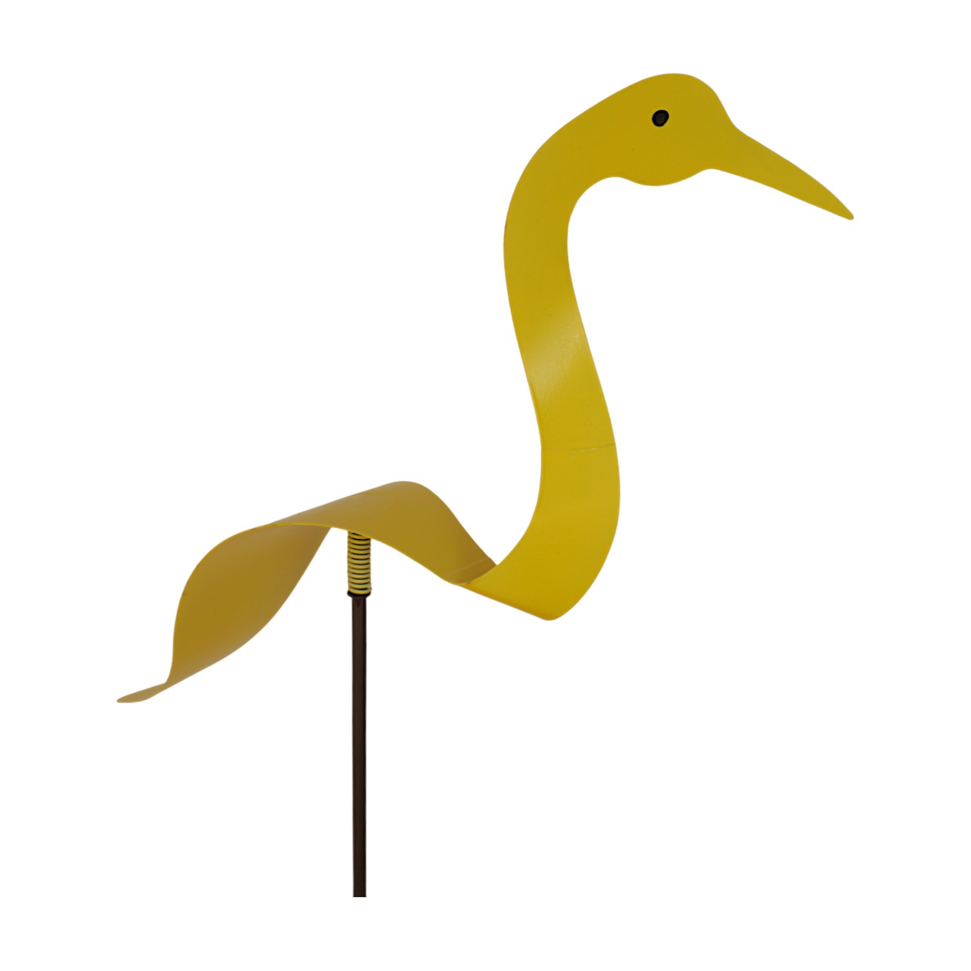 Darstellung von Wippvogel gelb einfärbig