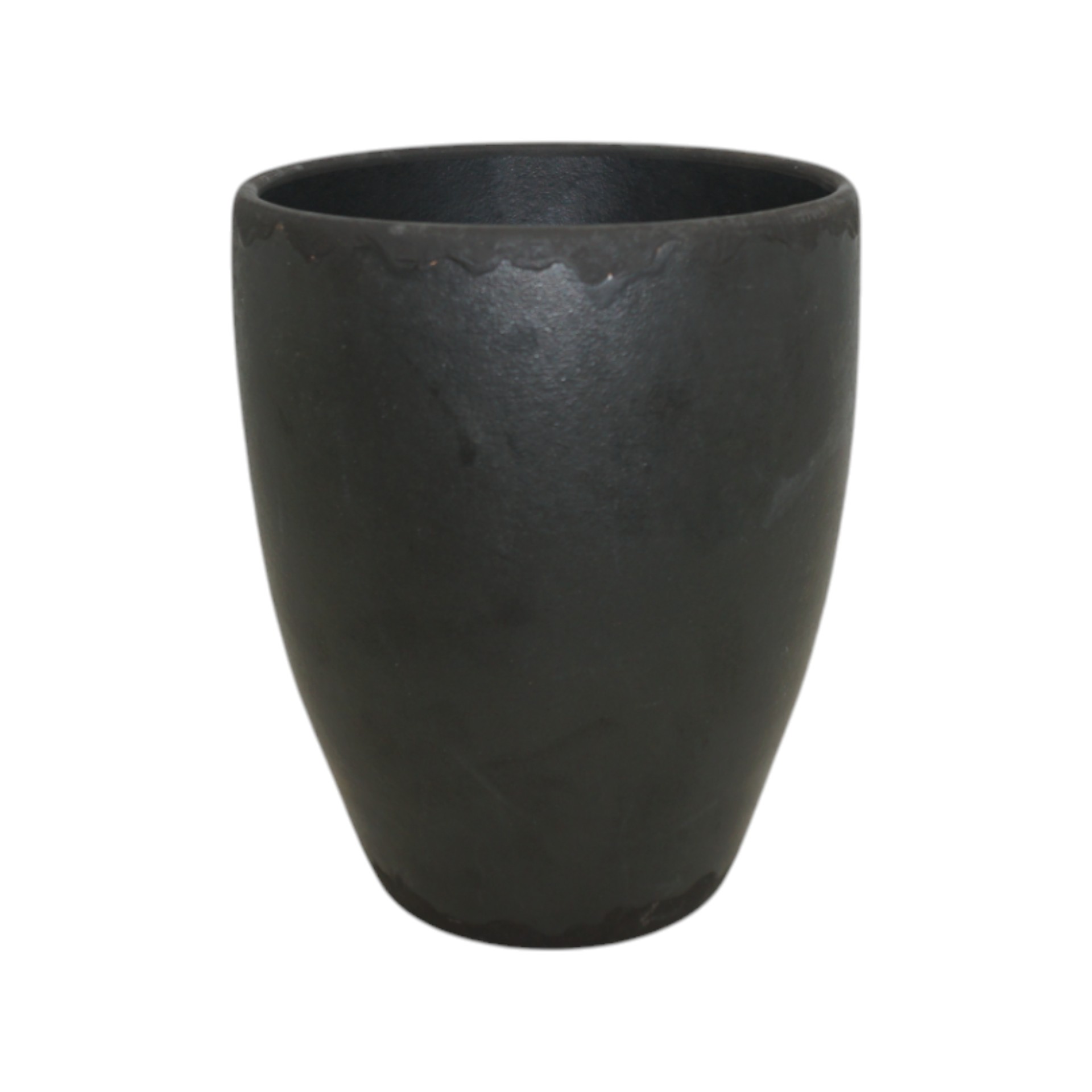 Darstellung von RP Orchideentopf SCHWARZ matt