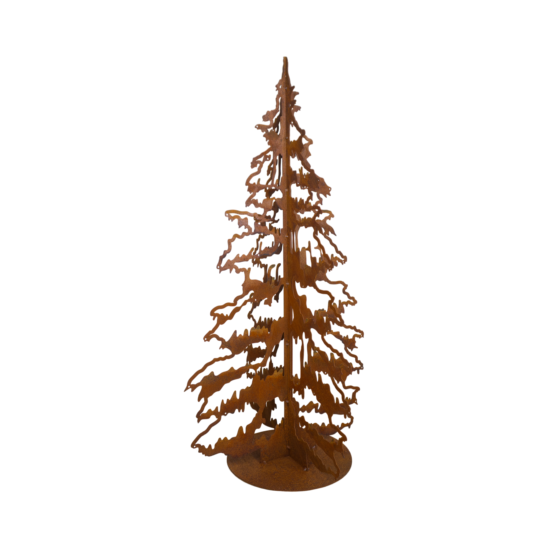 Darstellung von Weihnachtsbaum mittel auf Platte