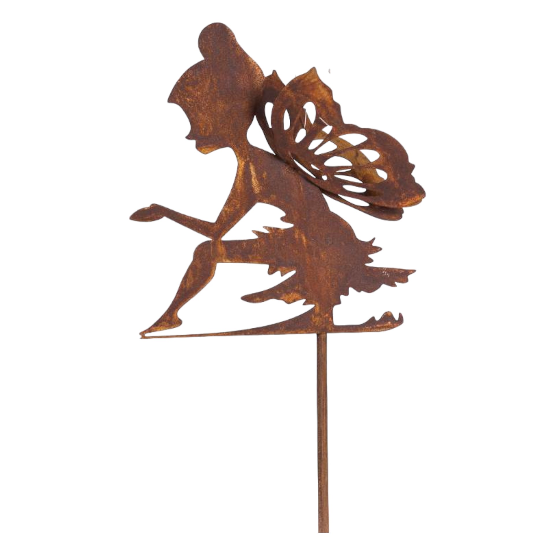 sitzende Elfe klein auf Stab 3 D Darstellung von sitzende Elfe klein auf Stab 3 D