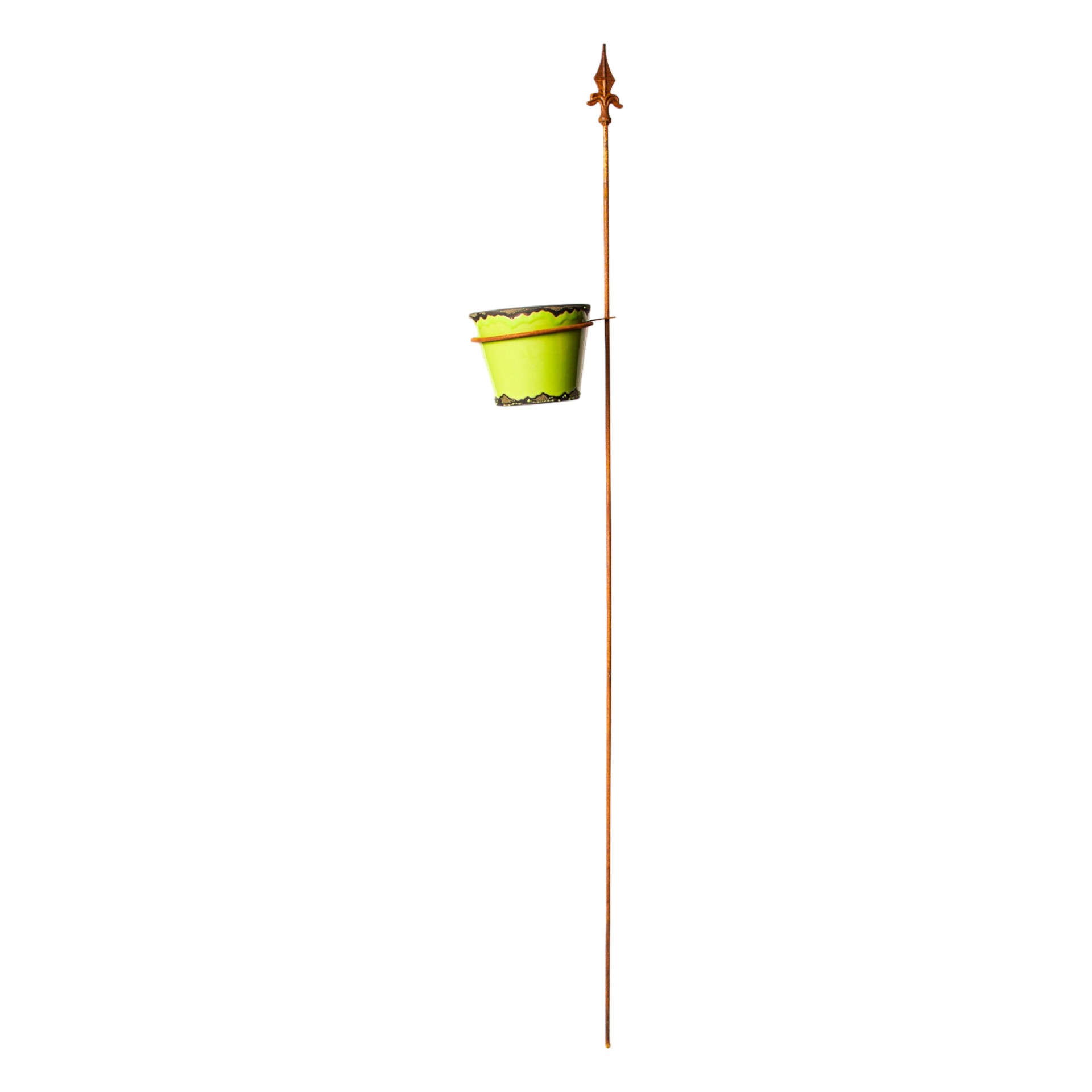 Stab 8mm mit Lilie Darstellung von Stab 8mm mit Lilie