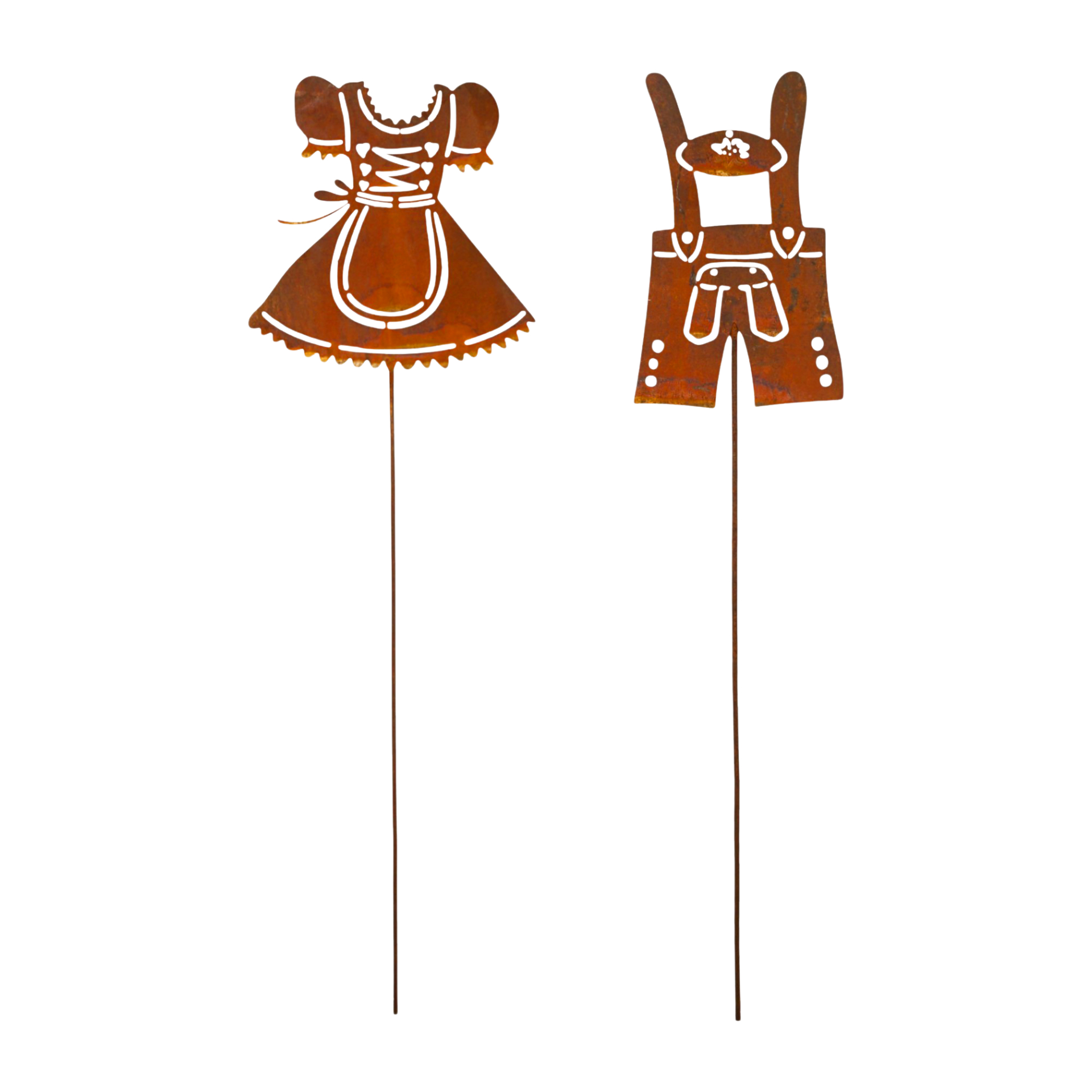 Darstellung von Dirndl/ Lederhose Stecker