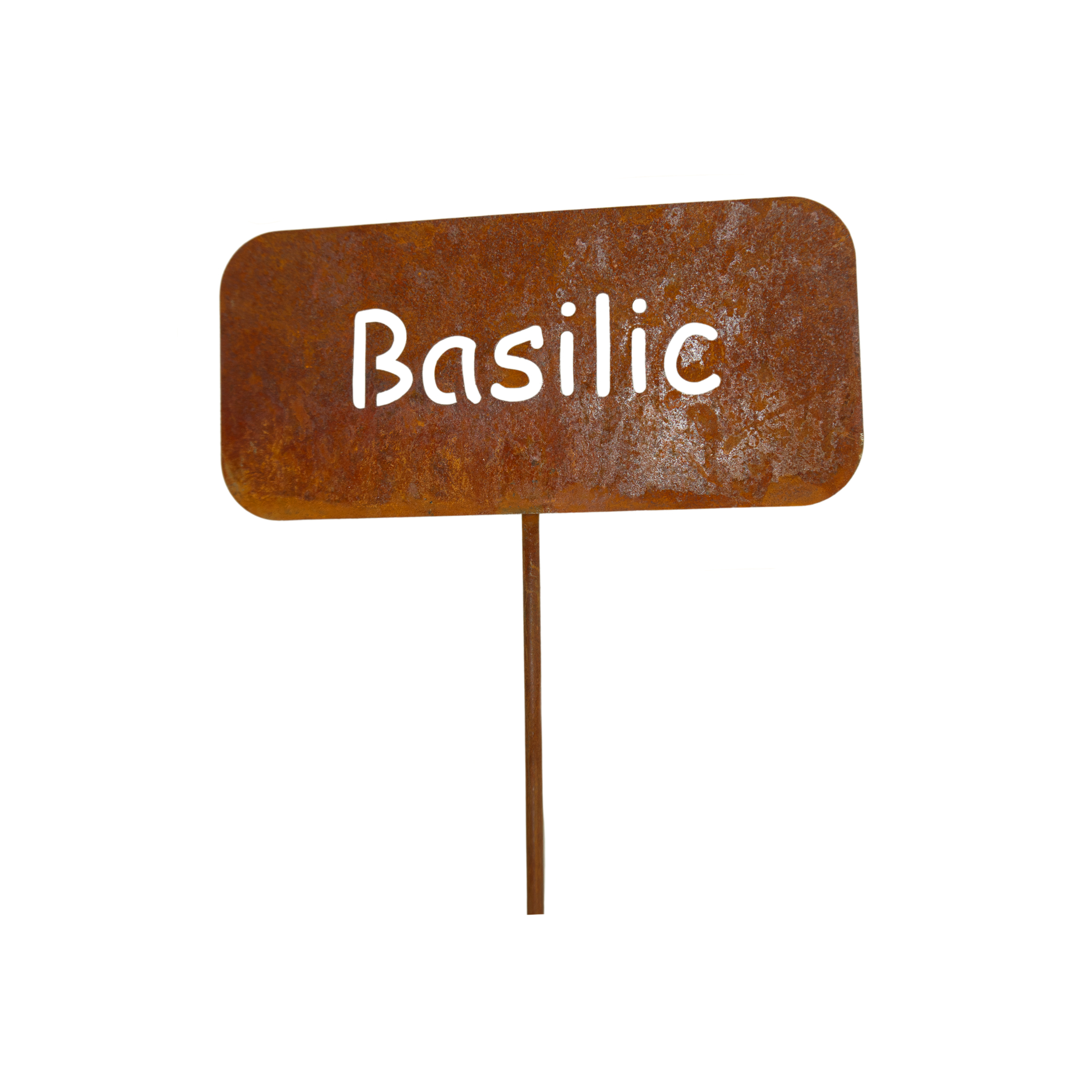 Darstellung von Gewürzstecker eckig auf Stab Basilic