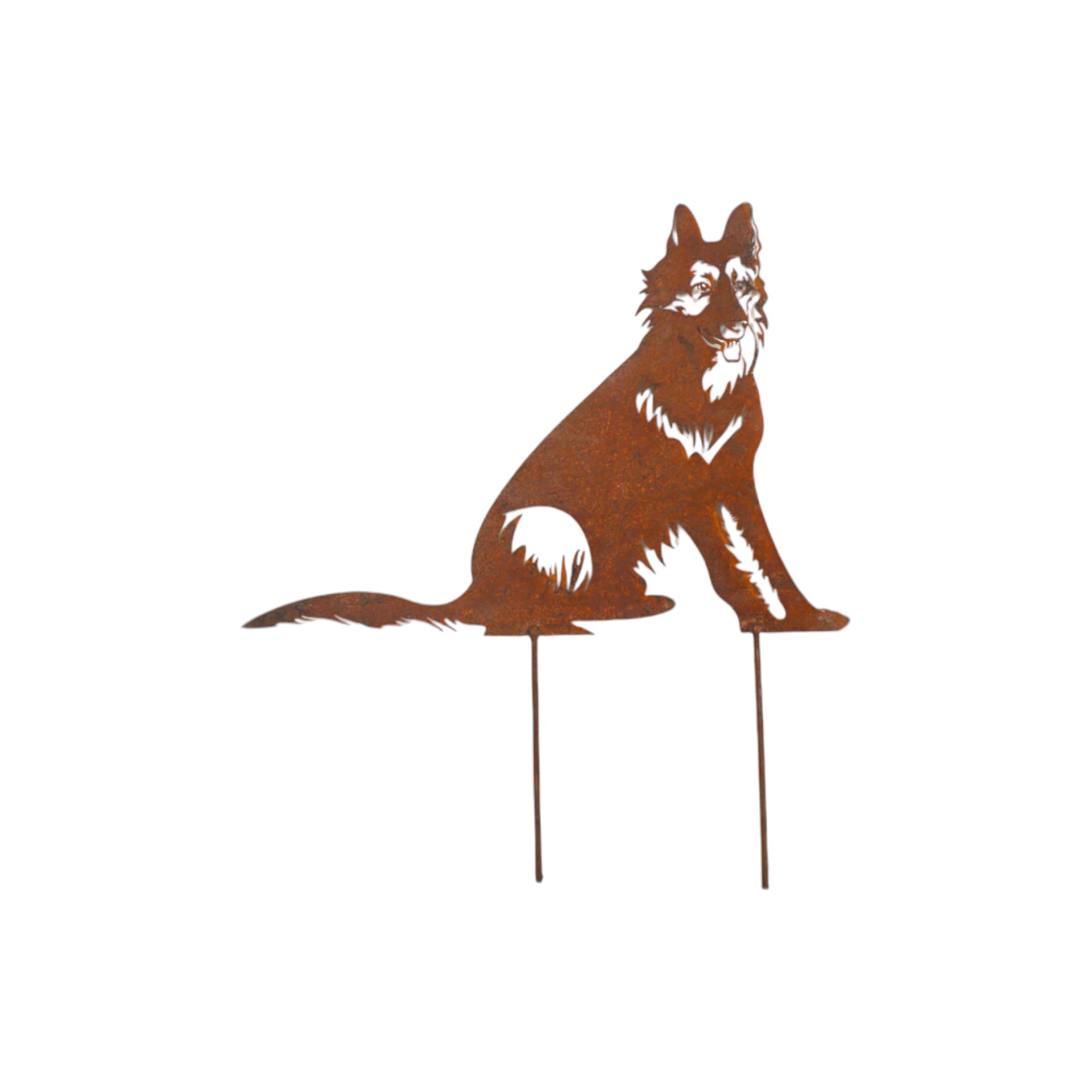 Darstellung von Schäferhund mittel zum Stecken