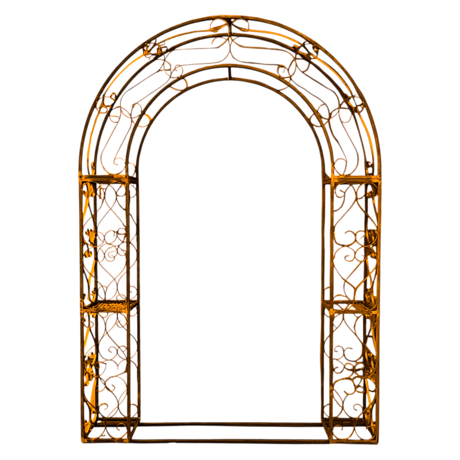 Darstellung von Rosenbogen quadrat. XXL