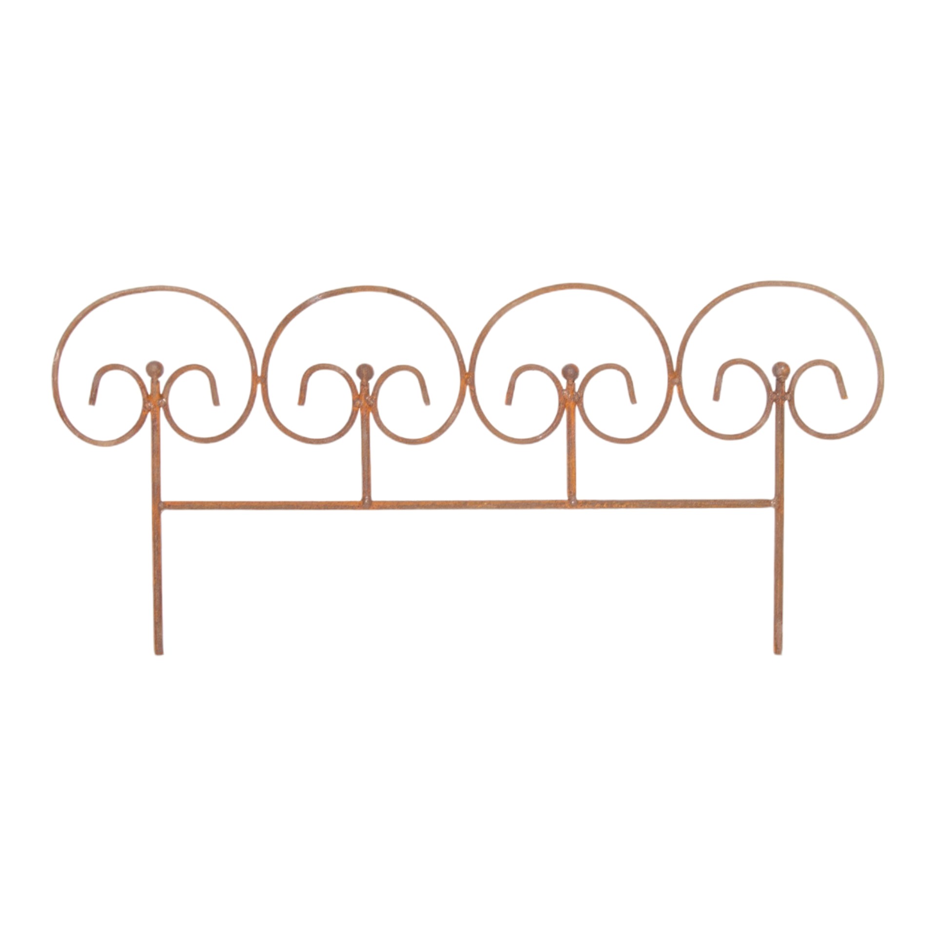 Darstellung von Zaunstecker nieder 4 Bögen