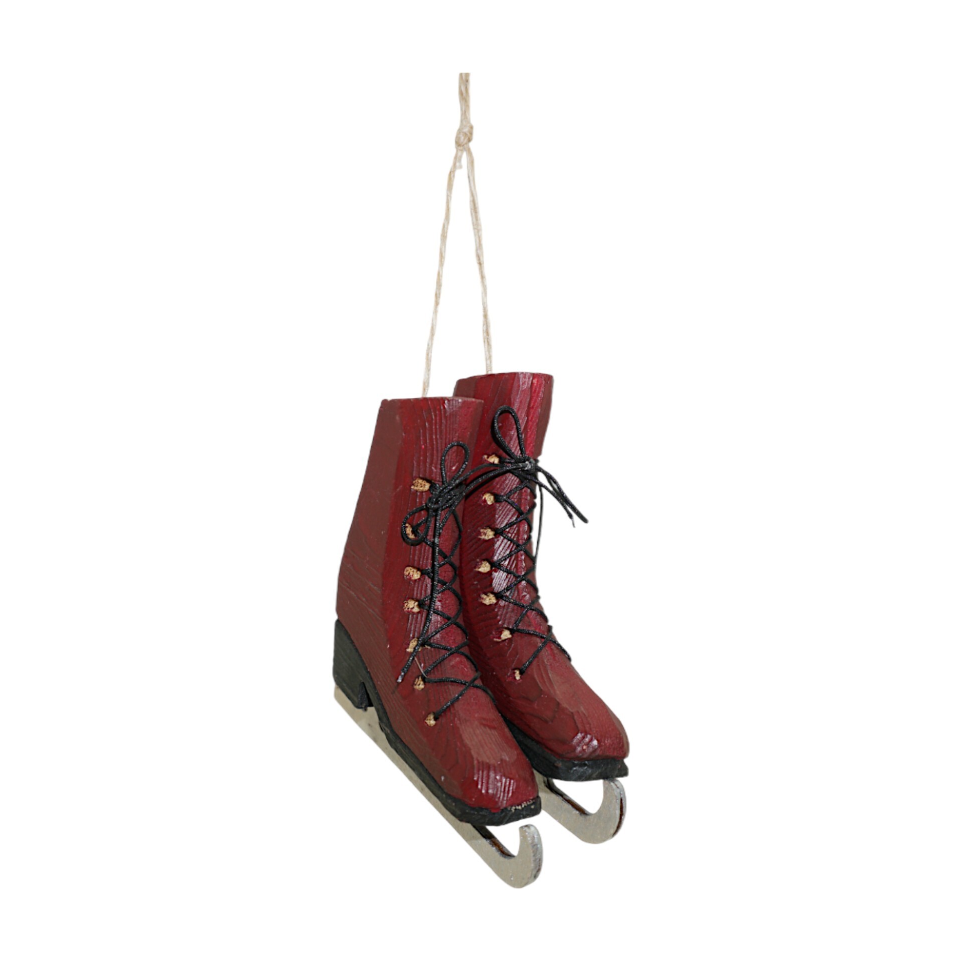 Darstellung von Schlittschuh rot