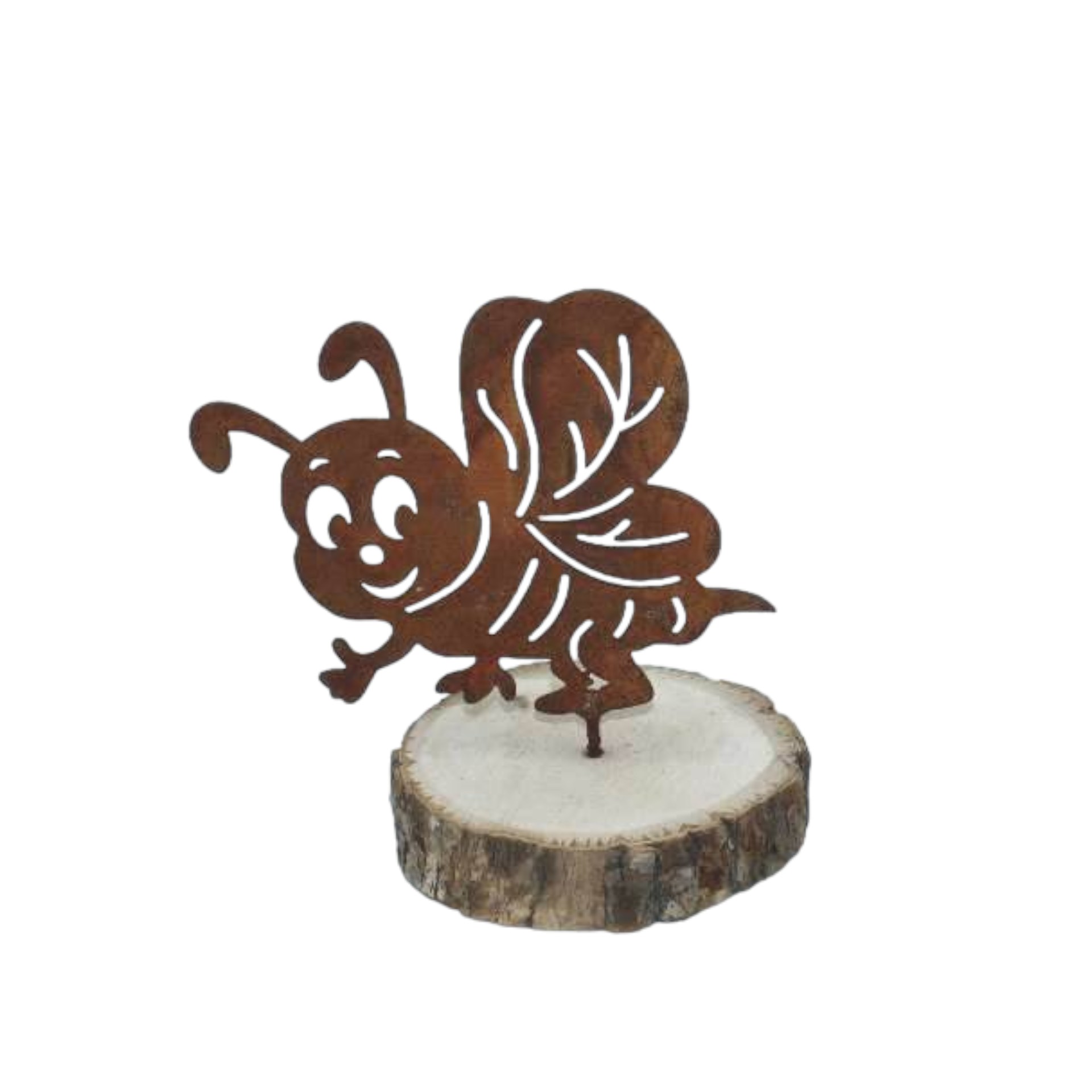 fliegende Biene mit Dorn ROST Darstellung von fliegende Biene mit Dorn ROST