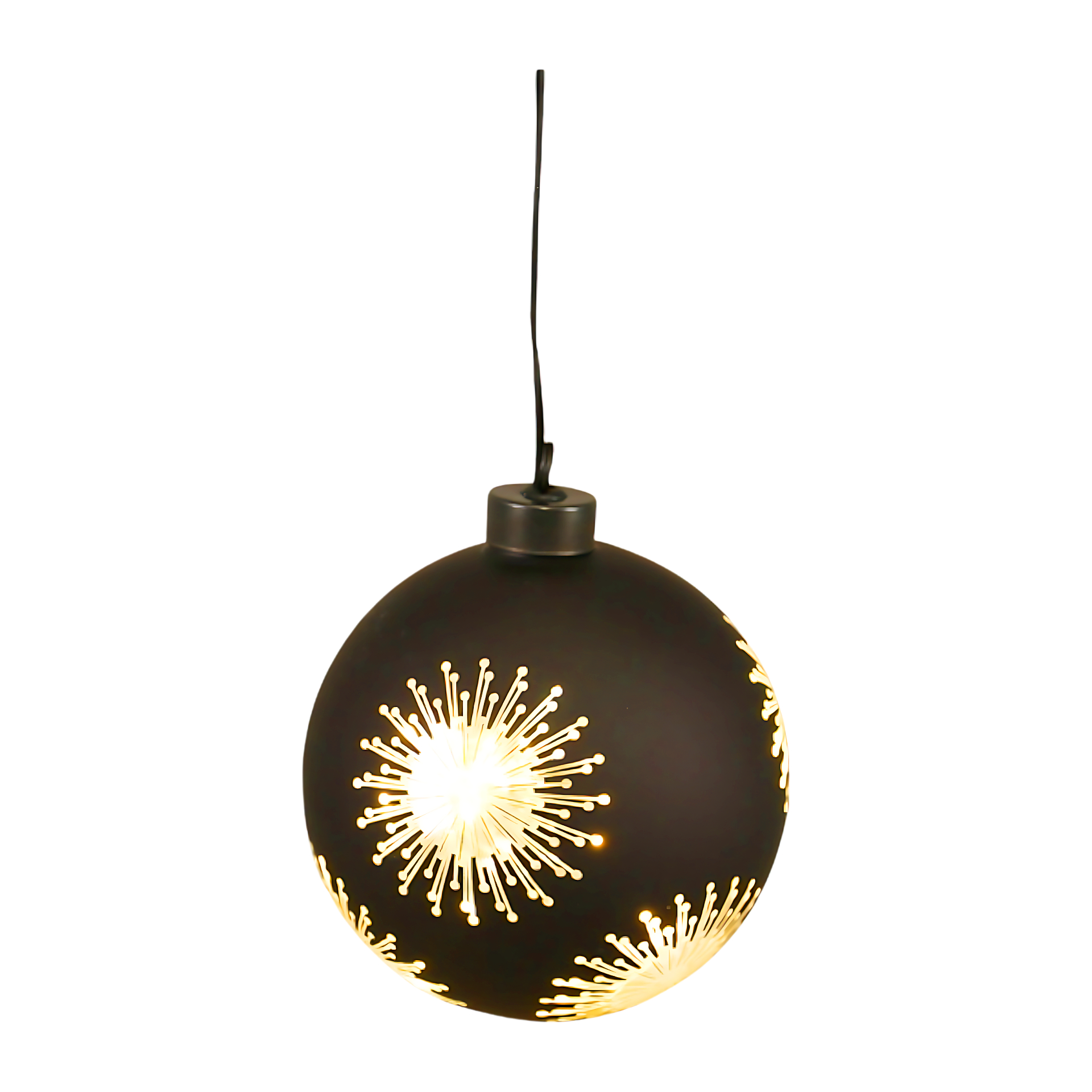 Darstellung von Kugel schwarz d= 12 cm