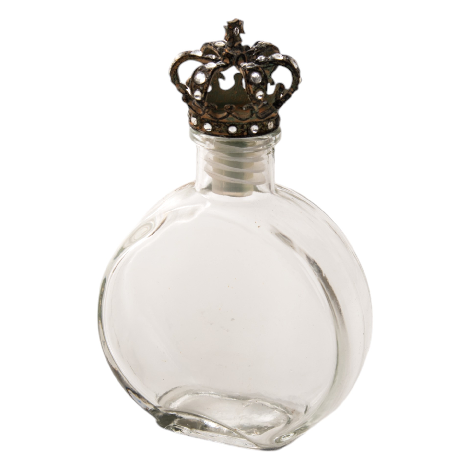 Flasche mit Metalldeckel Krone, 9,5x4x15 cm Darstellung von Flasche mit Metalldeckel Krone, 9,5x4x15 cm