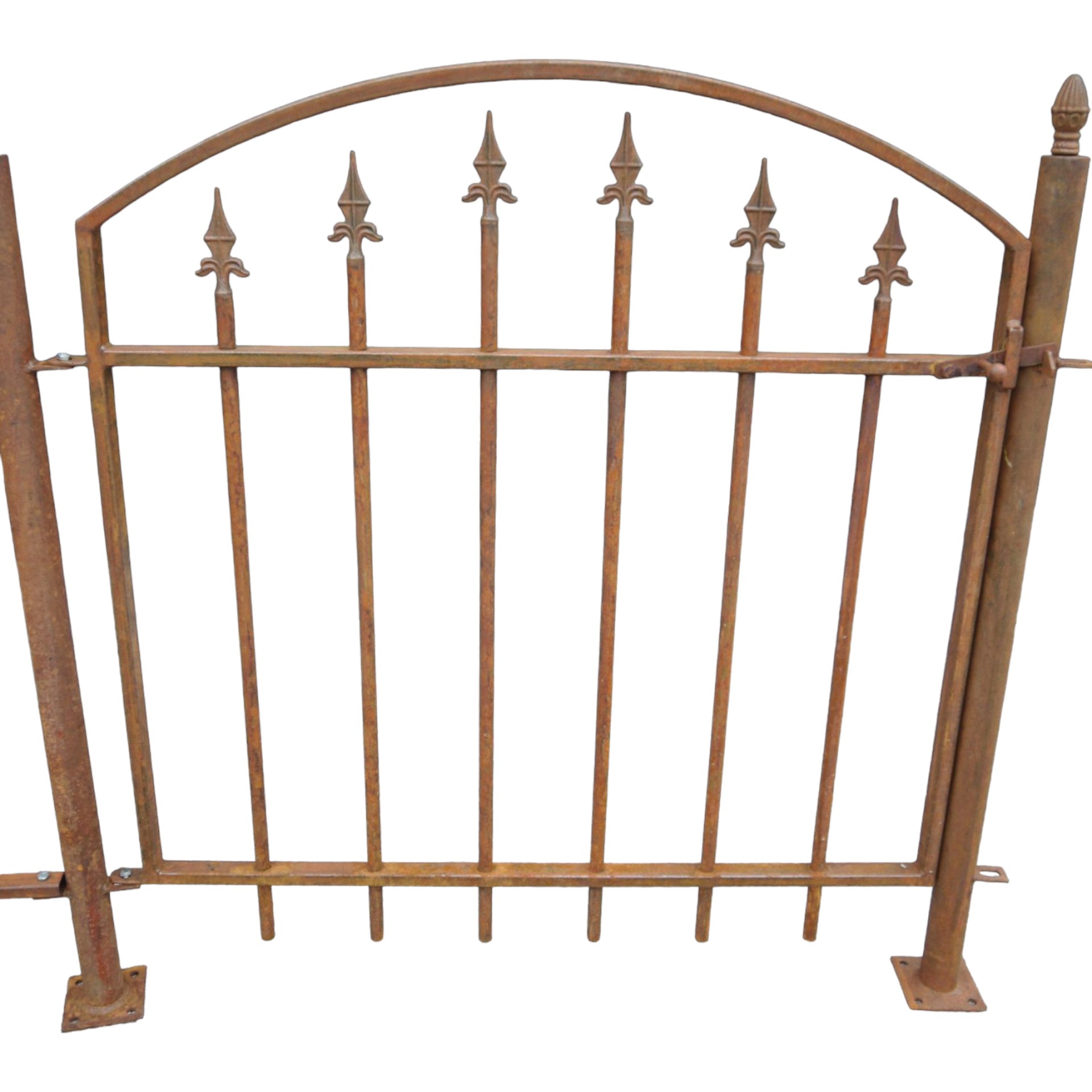 Tor inkl. 2 Pfosten  natur l= 100 cm Darstellung von Tor inkl. 2 Pfosten  natur l= 100 cm