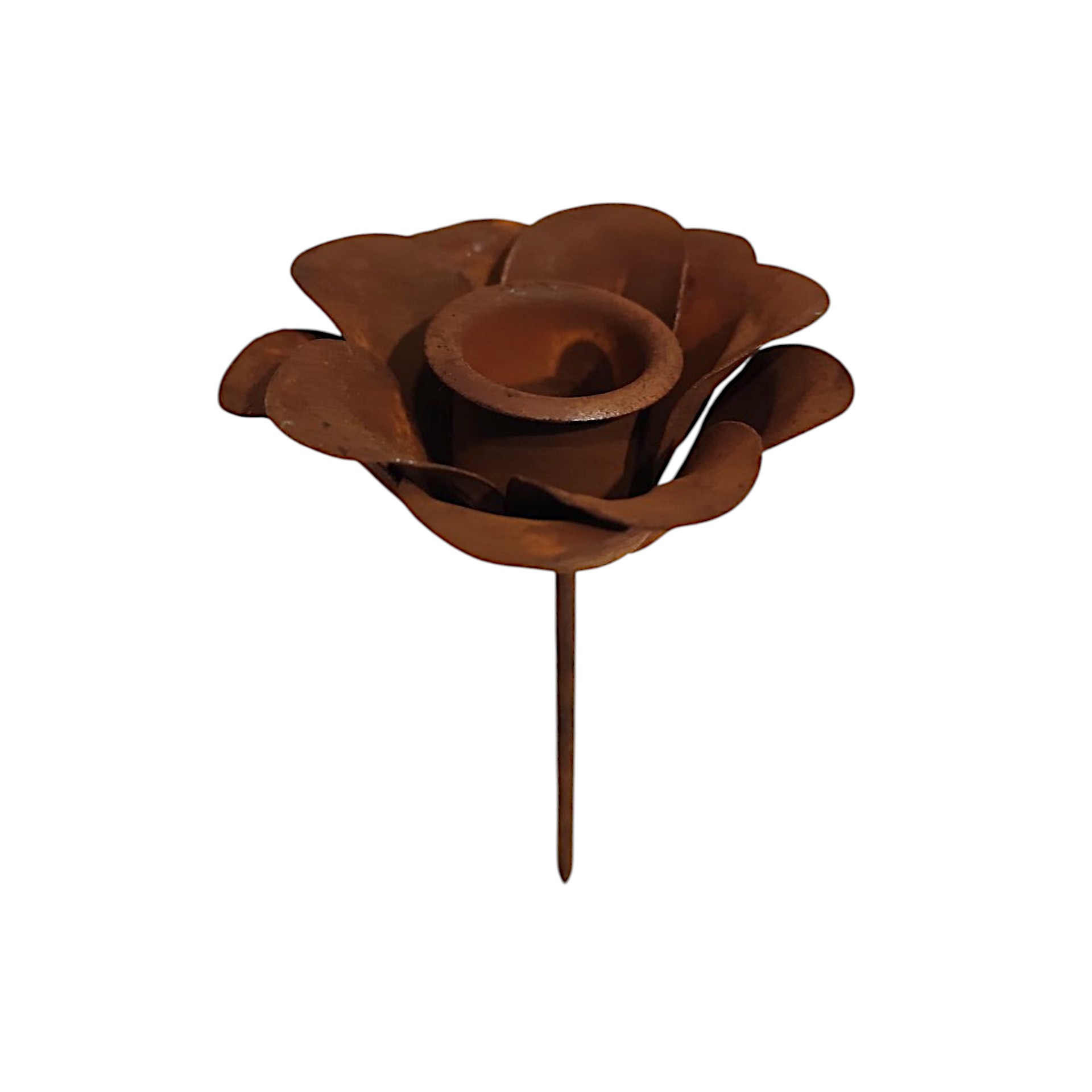 Darstellung von Kerzenh. Pin Blume rost