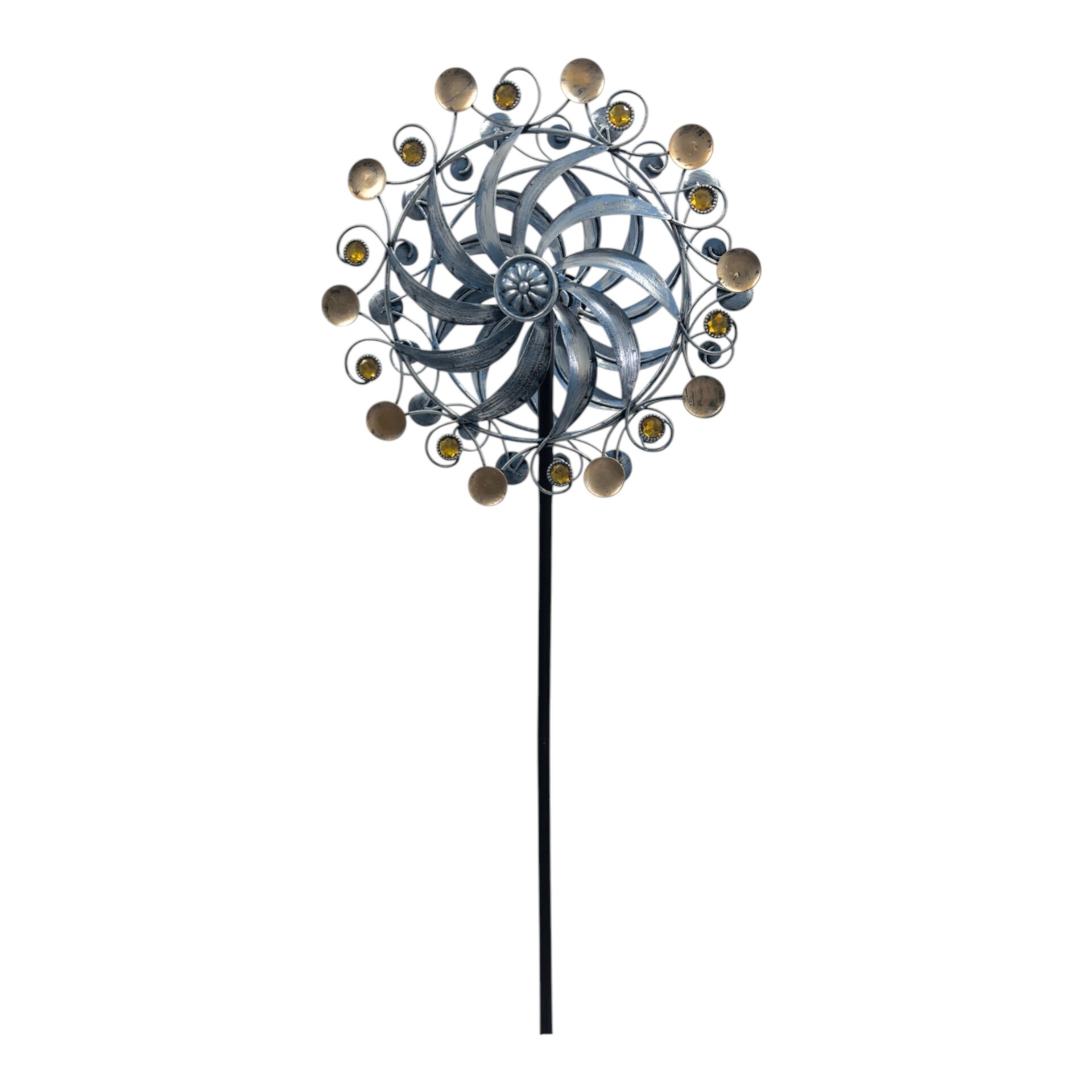 Darstellung von Scheibenspinner blau bronze gross