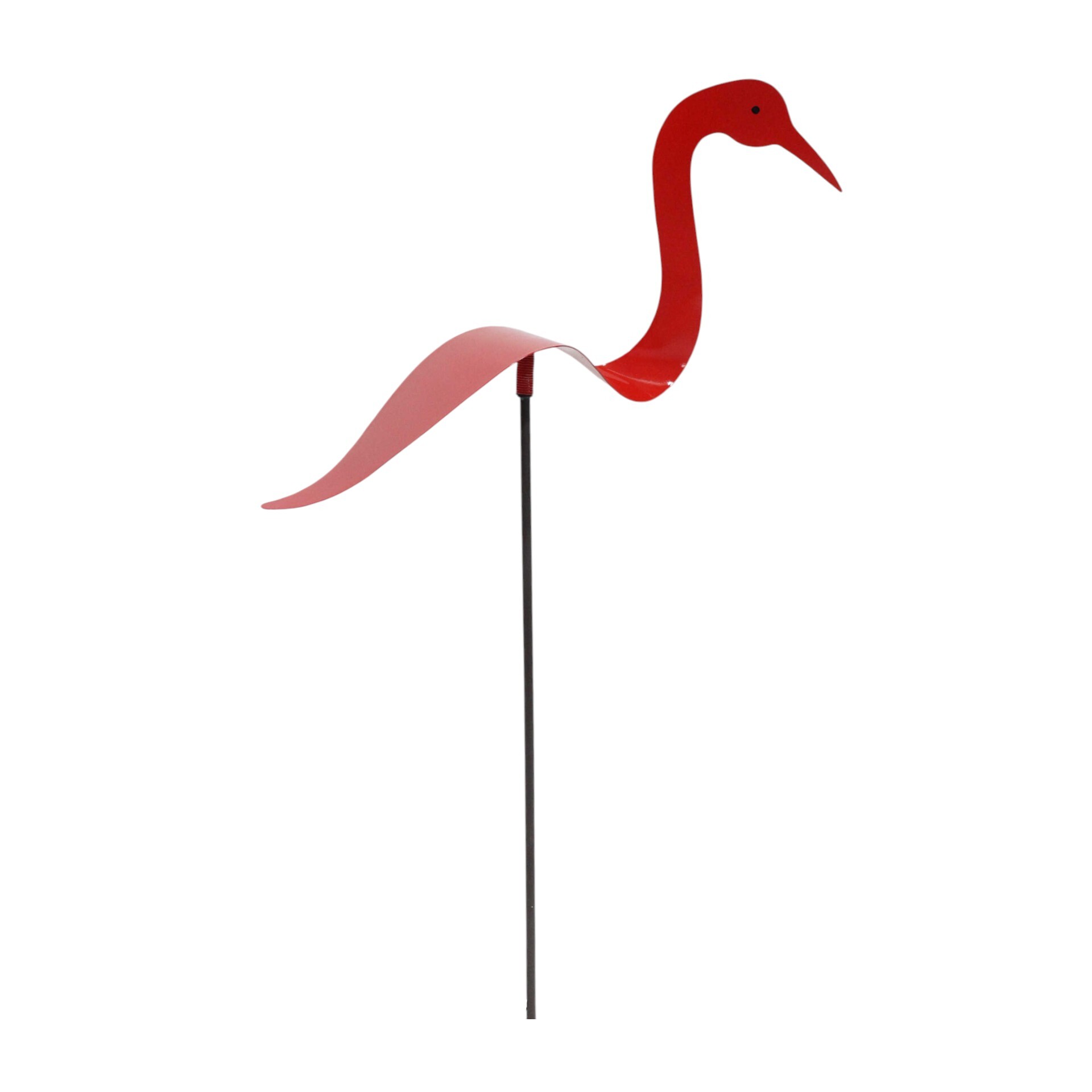 Darstellung von Wippvogel rot einfärbig