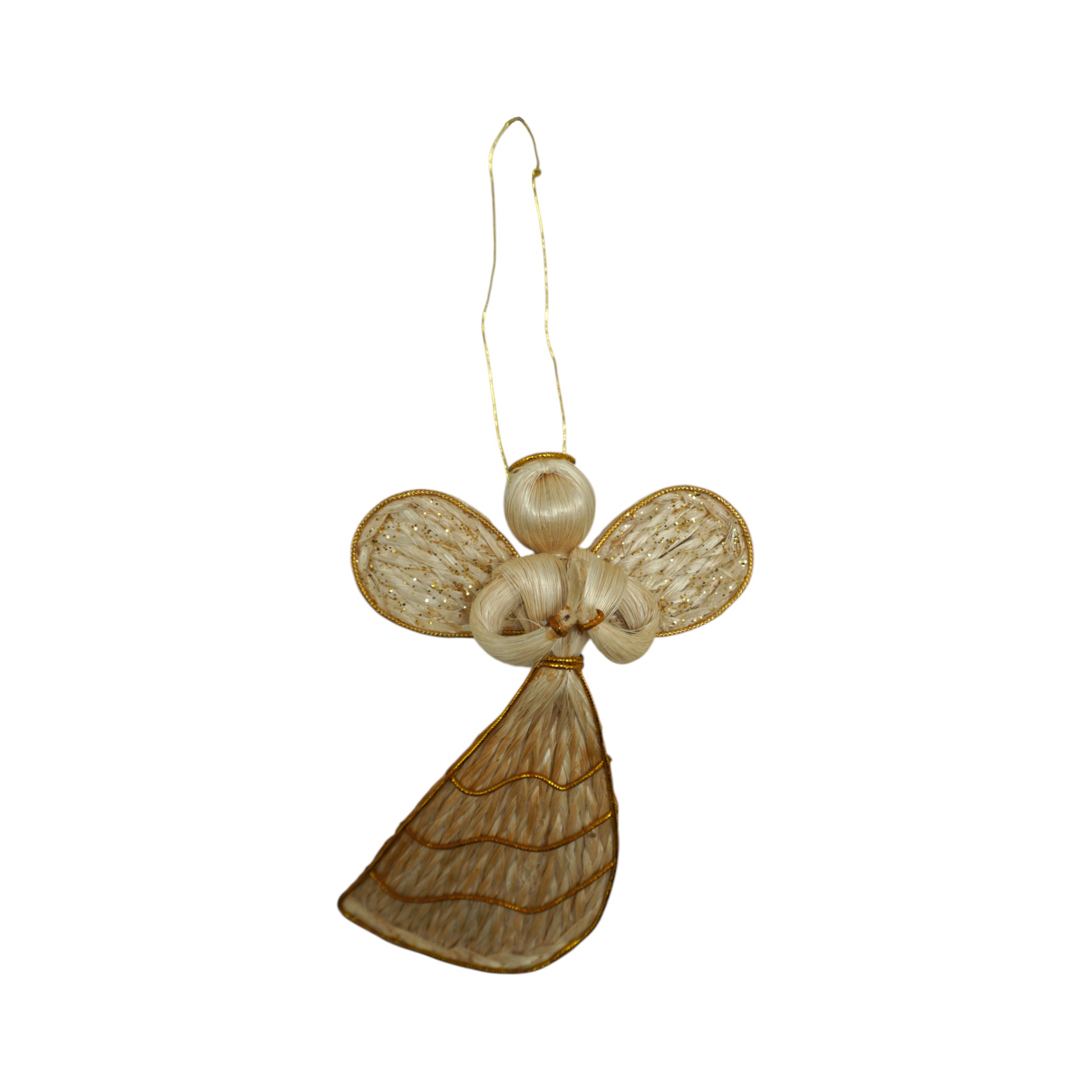 Darstellung von Winnyengel hängend 16 cm gold