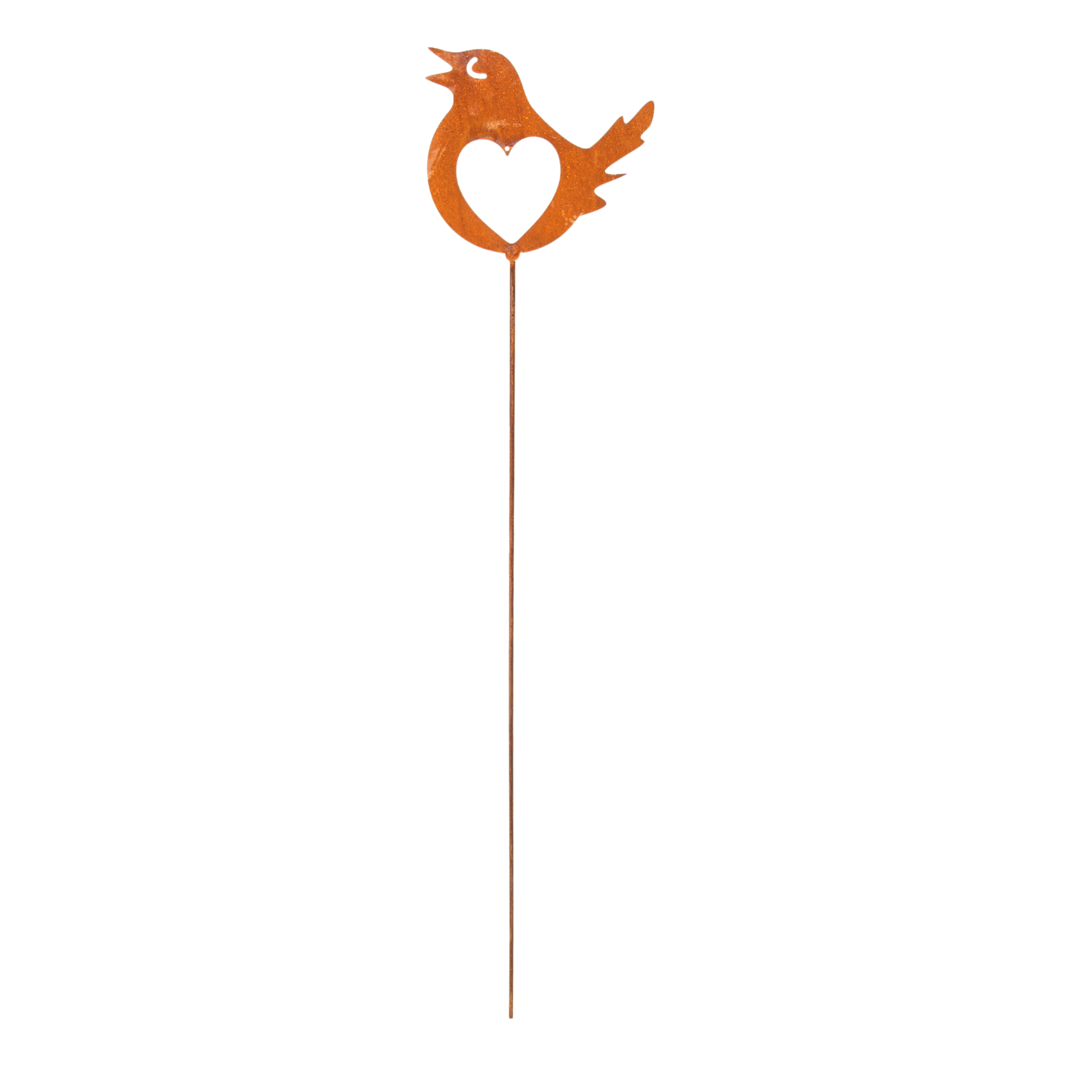 Darstellung von Vogel mit Herz / Futterstelle