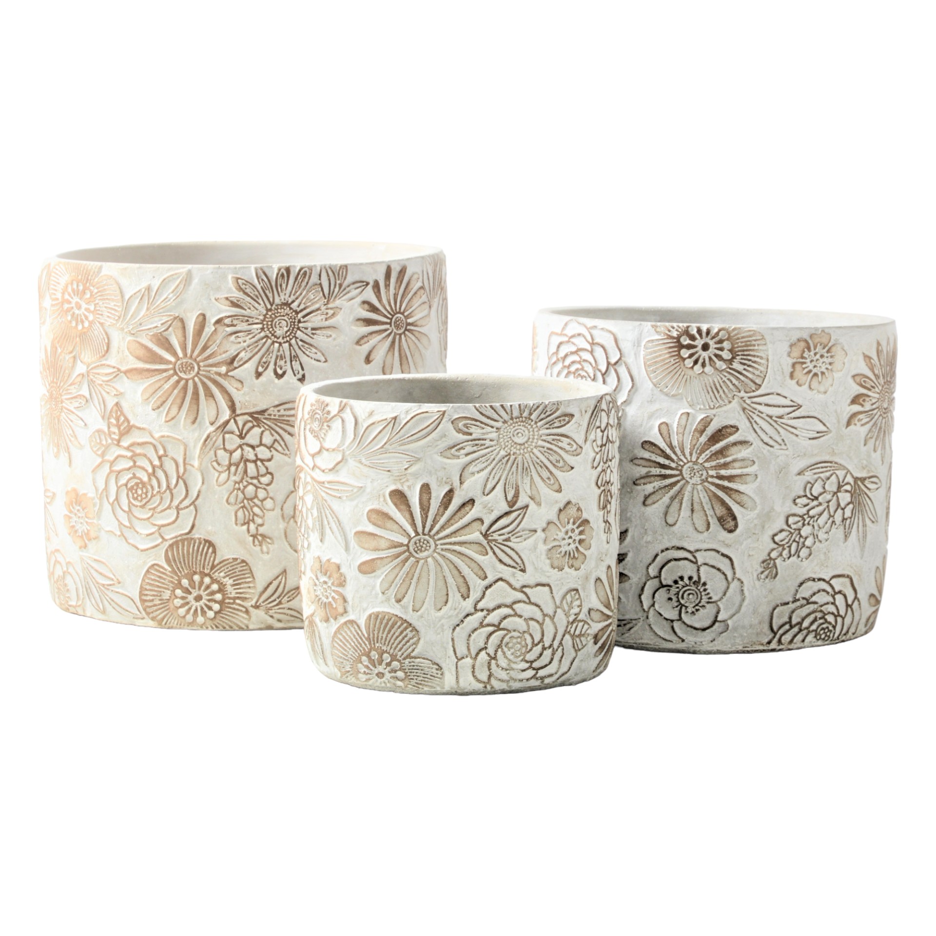 Topf Flowers rund gross Darstellung von Topf Flowers rund gross