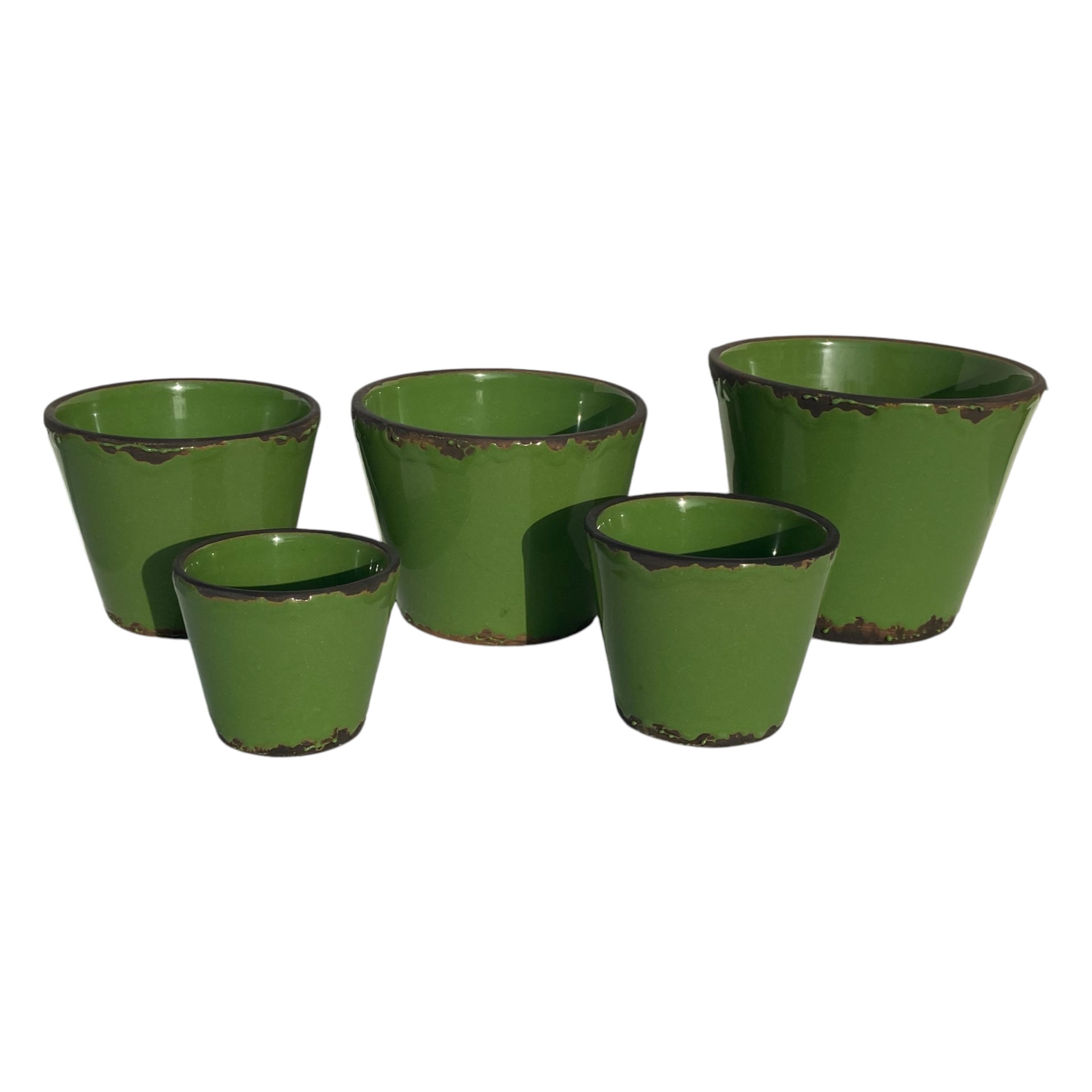 Darstellung von RP Topf Flora HELLGRÜN 12x10cm