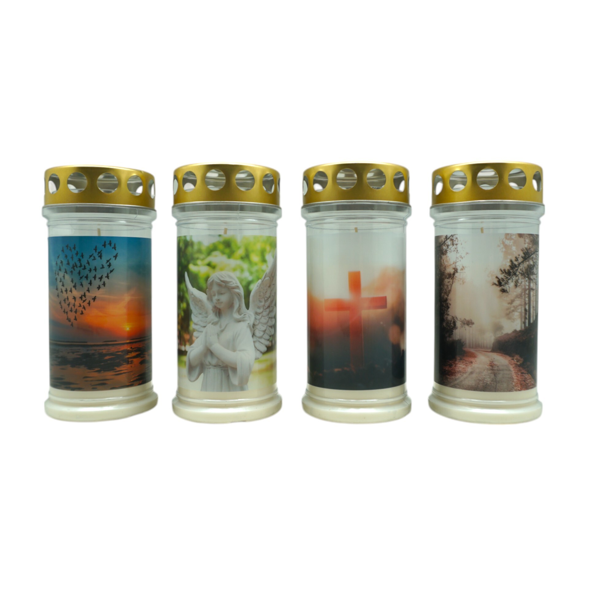 Grablicht 4 Tage mit Motiv Darstellung von Grablicht 4 Tage mit Motiv