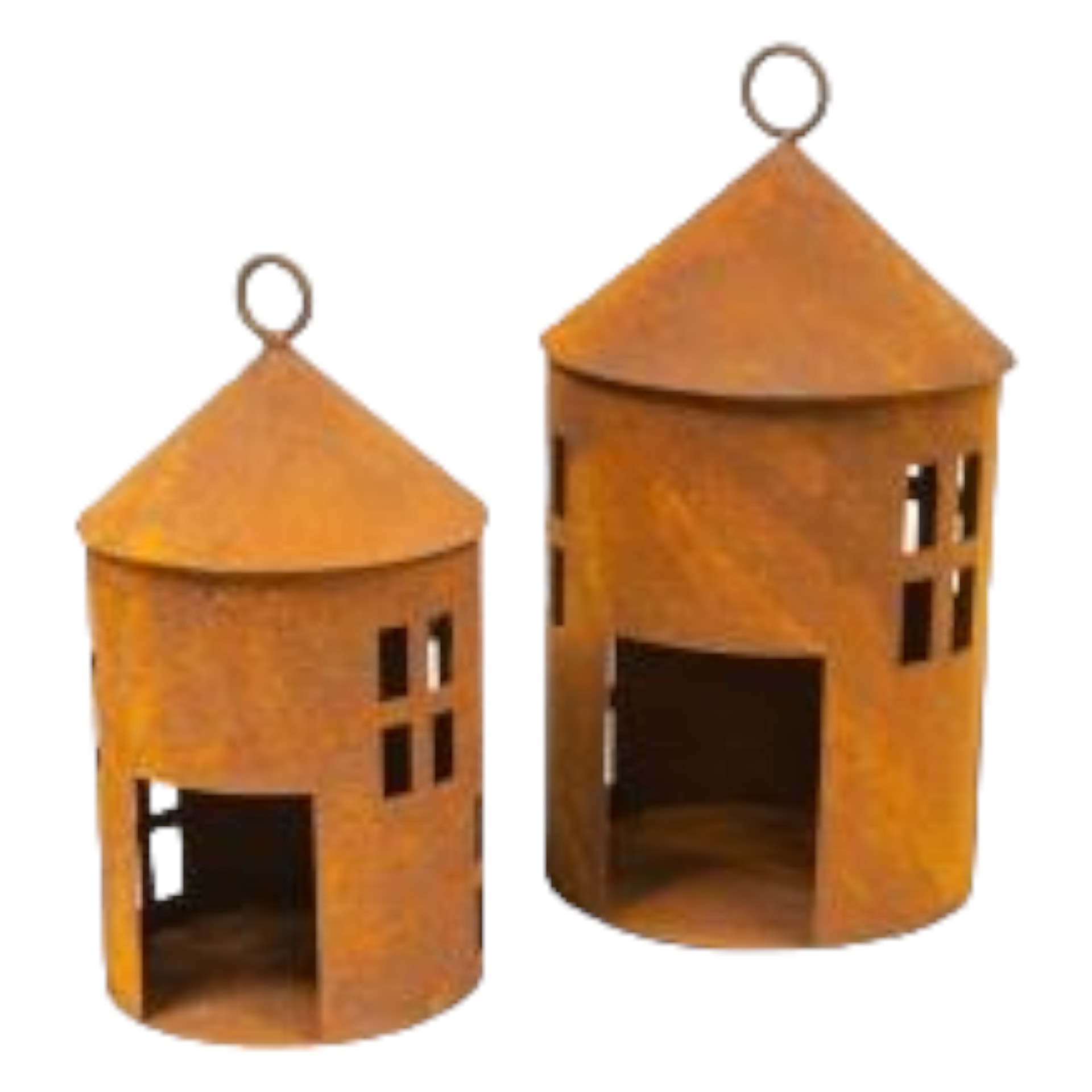 rundes Haus mit Hänger klein Darstellung von rundes Haus mit Hänger klein