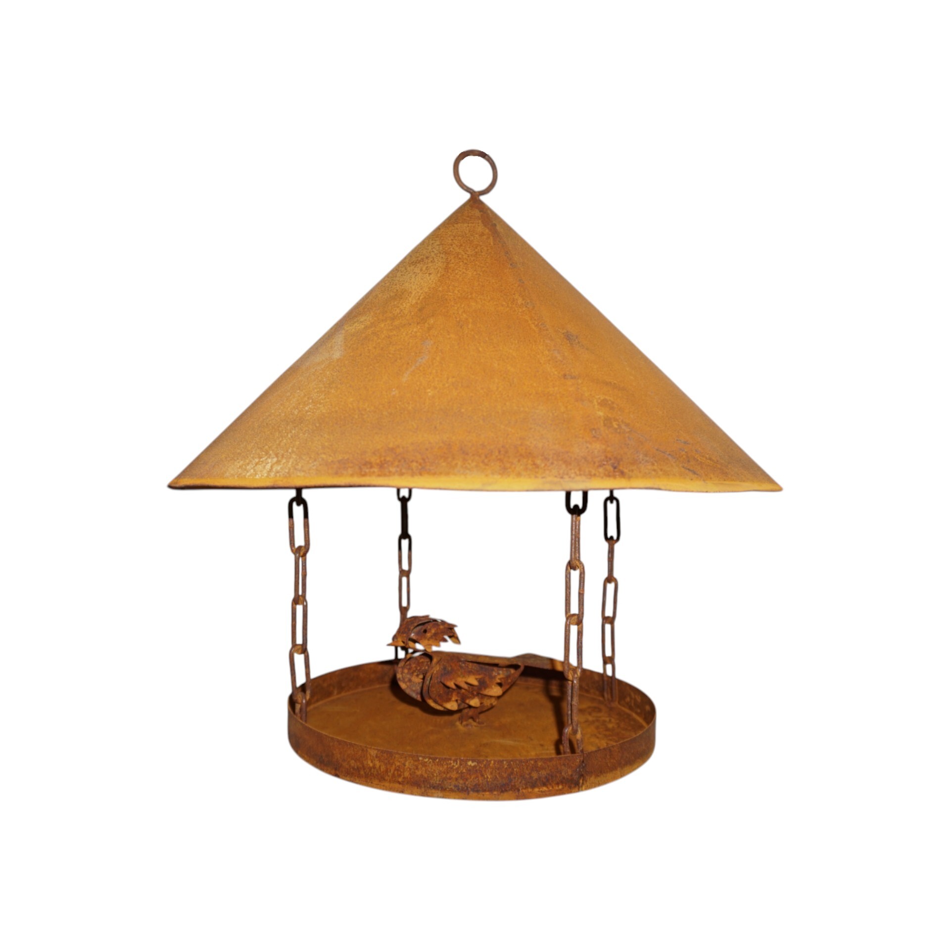 Darstellung von Vogelhaus mit 3D Vogel z. Hängen