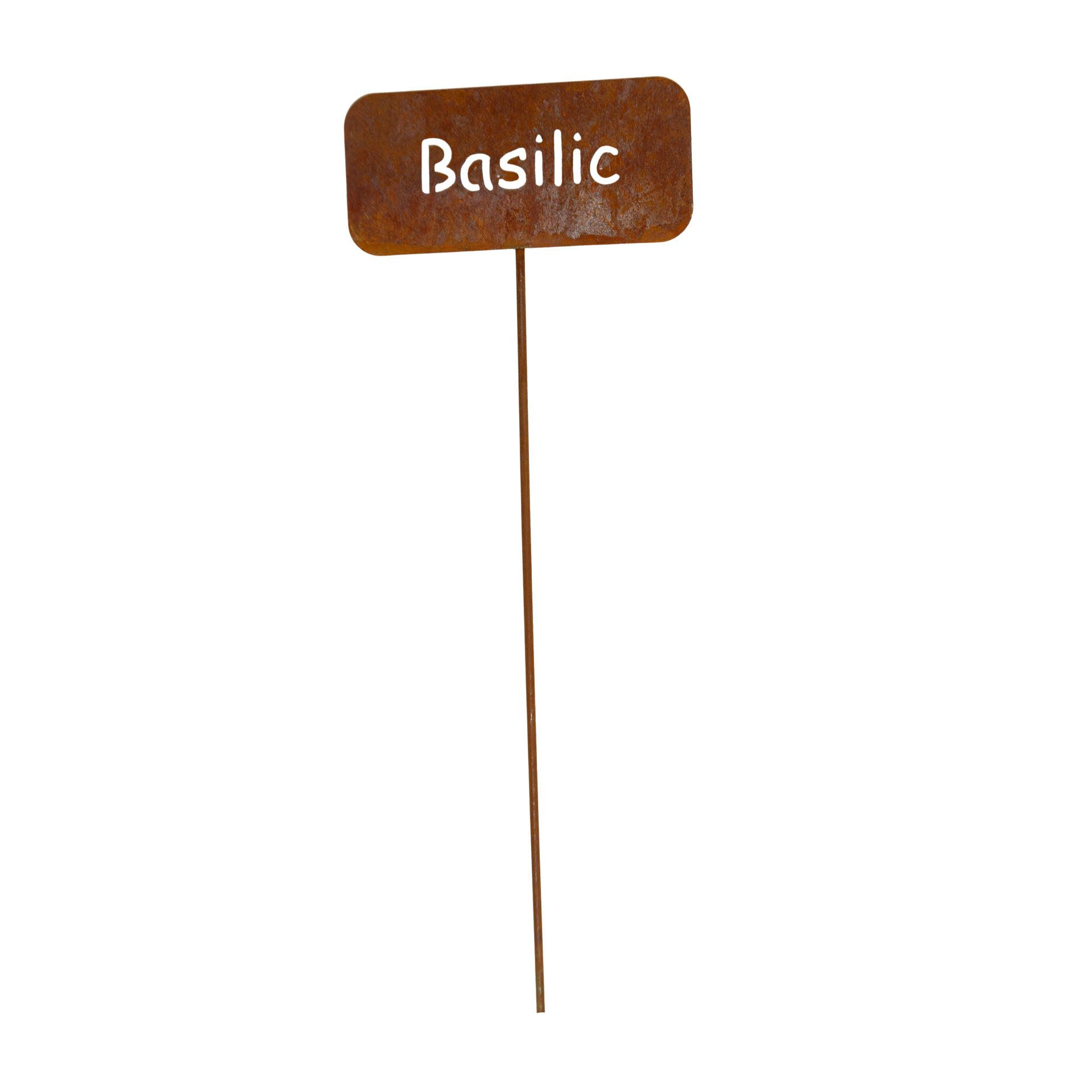 Darstellung von Gewürzstecker eckig auf Stab Basilic