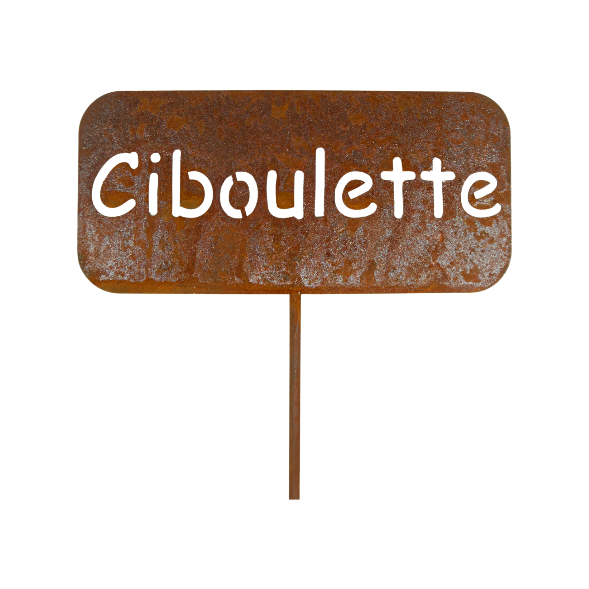 Darstellung von Gewürzstecker eckig auf Stab Ciboulette