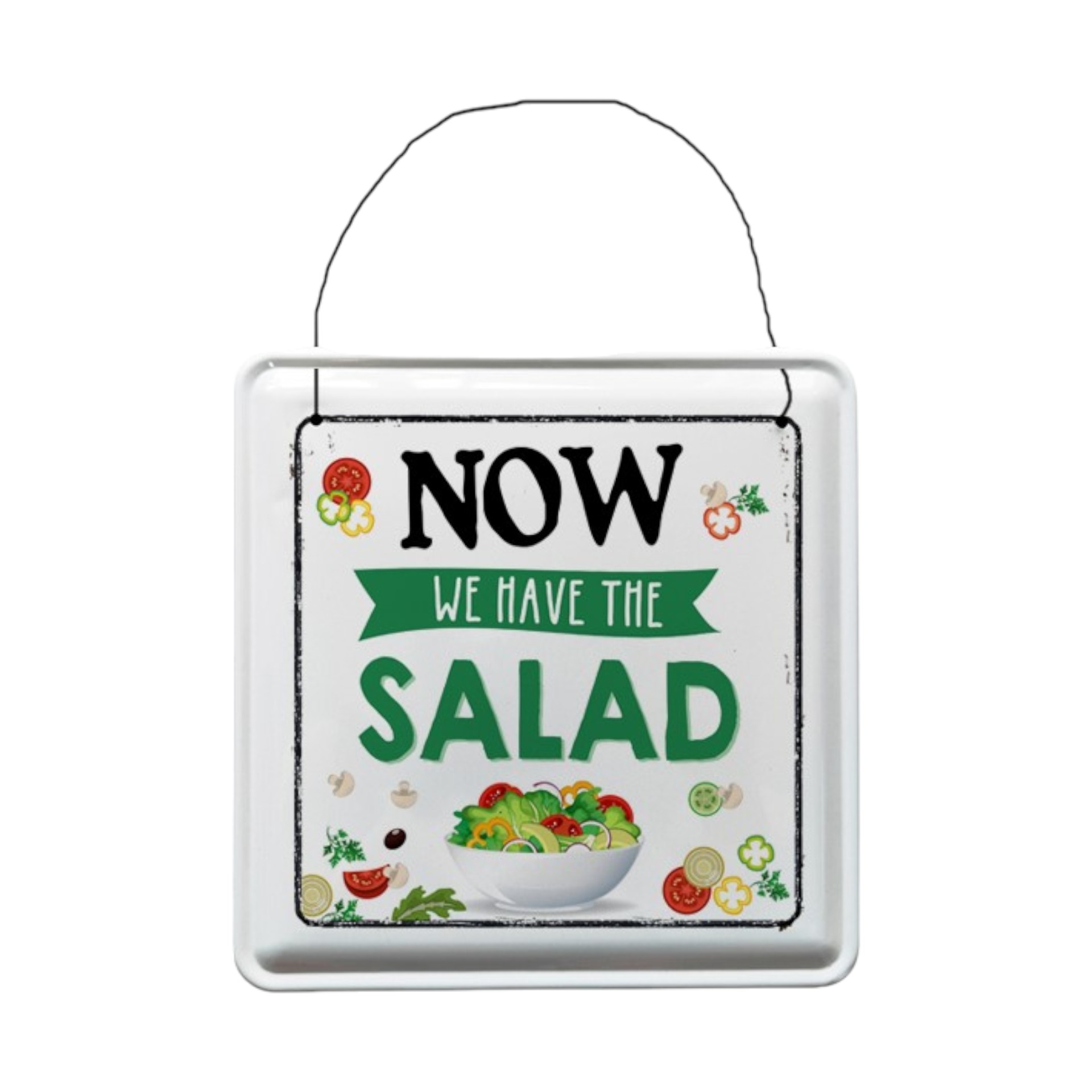 Darstellung von UV Schild now we have the Salad