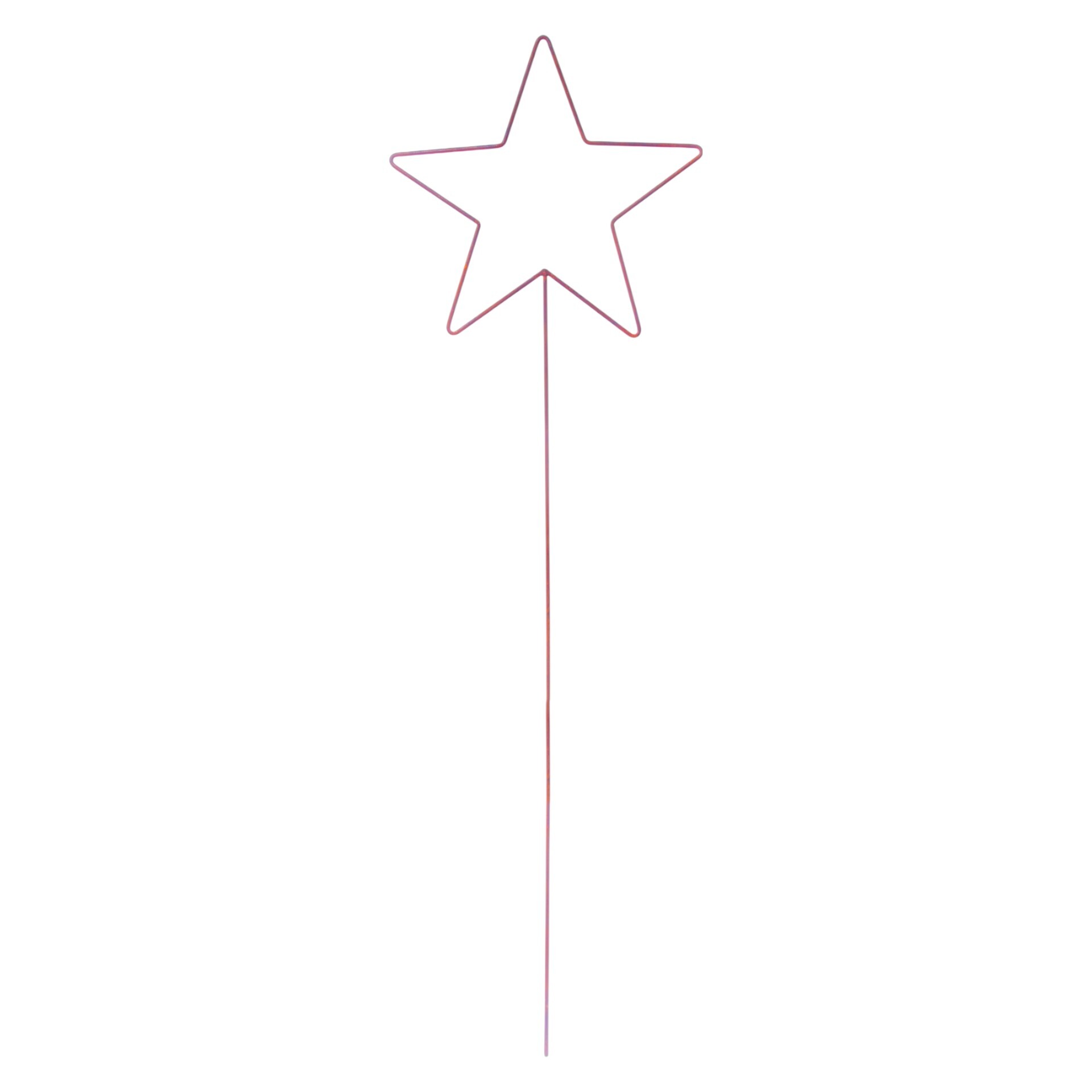 Drahtstern zum Stecken gross Darstellung von Drahtstern zum Stecken gross