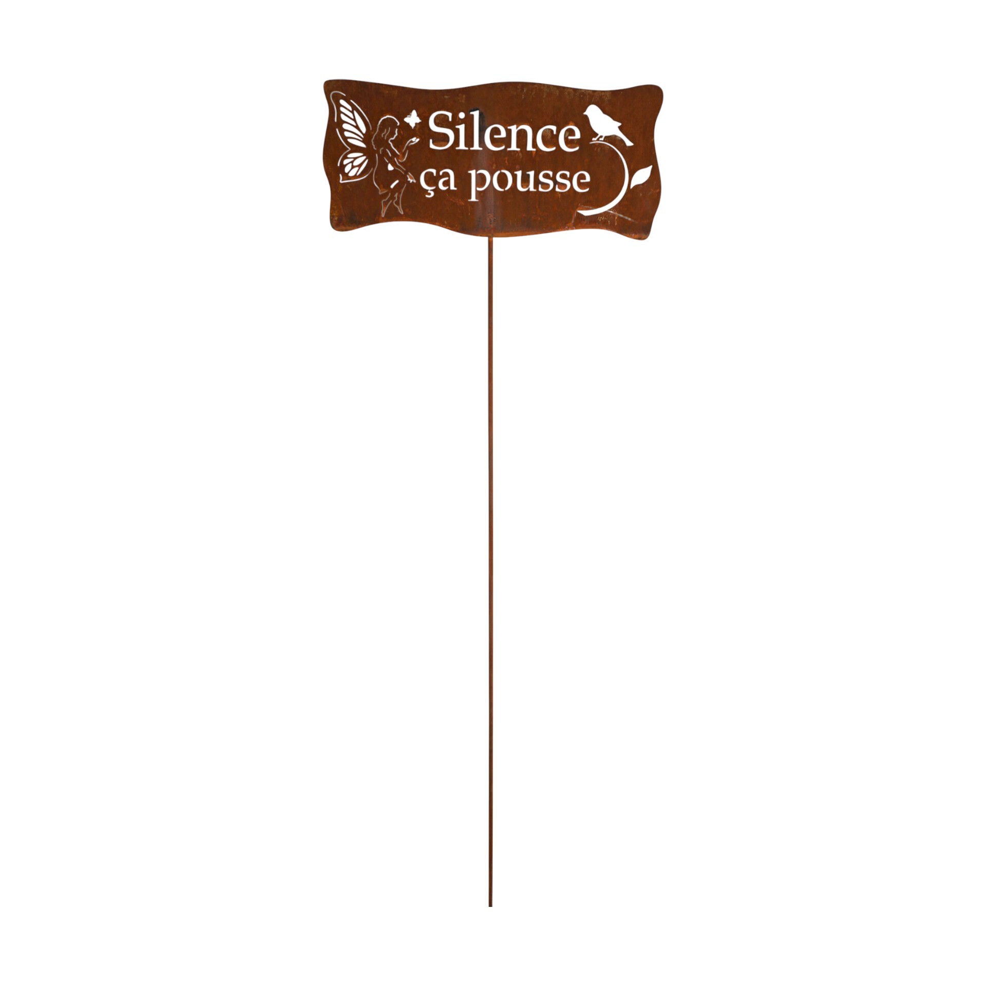 Darstellung von Tafel Silence ca pousse