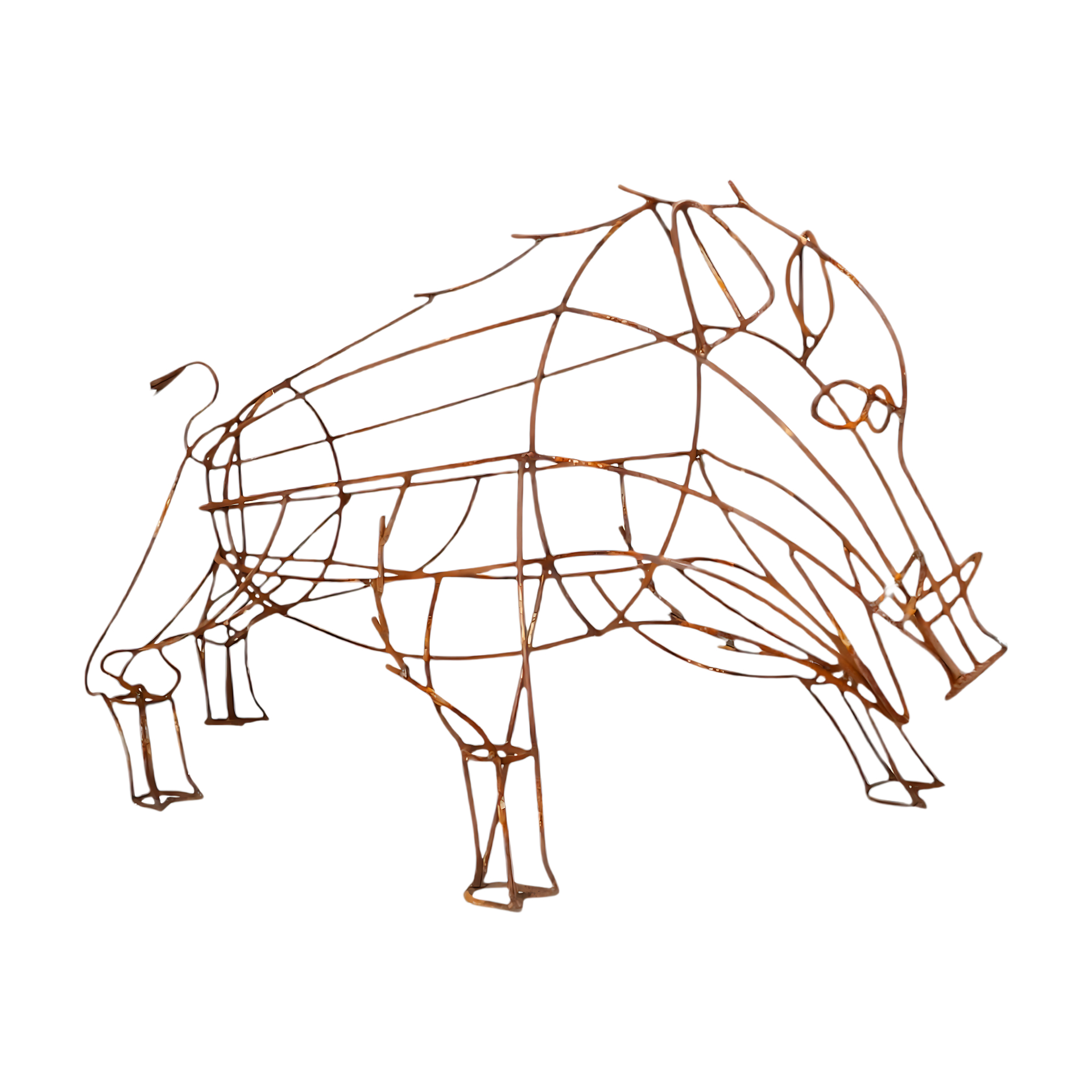 Darstellung von HOT Drahtwildschwein stehend