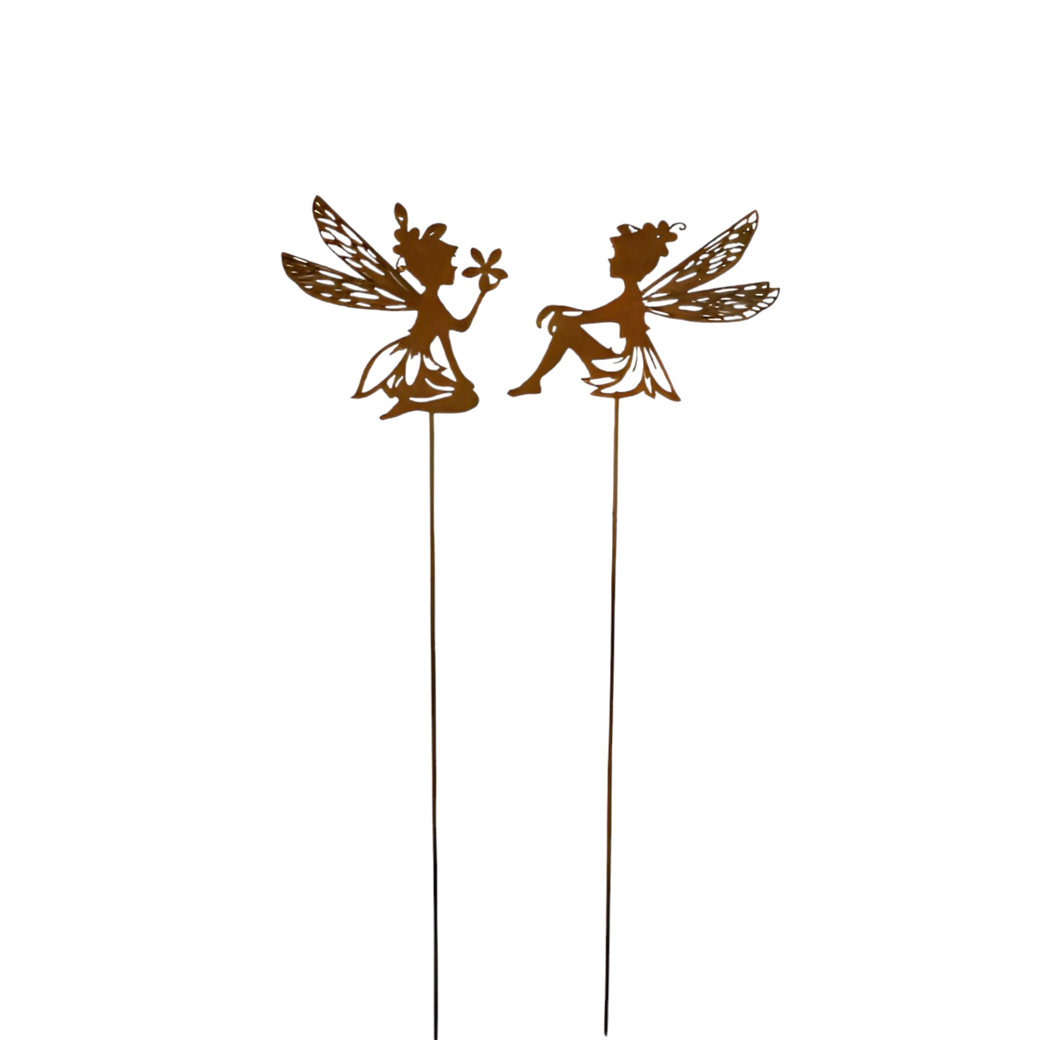 sitzende Elfen a. Stab sortiert Darstellung von sitzende Elfen a. Stab sortiert