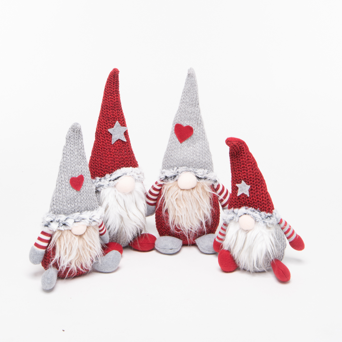 Zwerg Thori 38 cm rot/grau sortiert Darstellung von Zwerg Thori 38 cm rot/grau sortiert