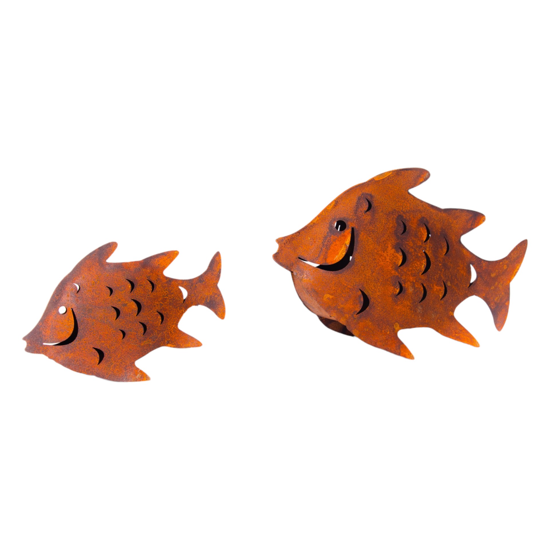 Darstellung von RP Fisch zum Stellen 3D gross mit Öffnung
