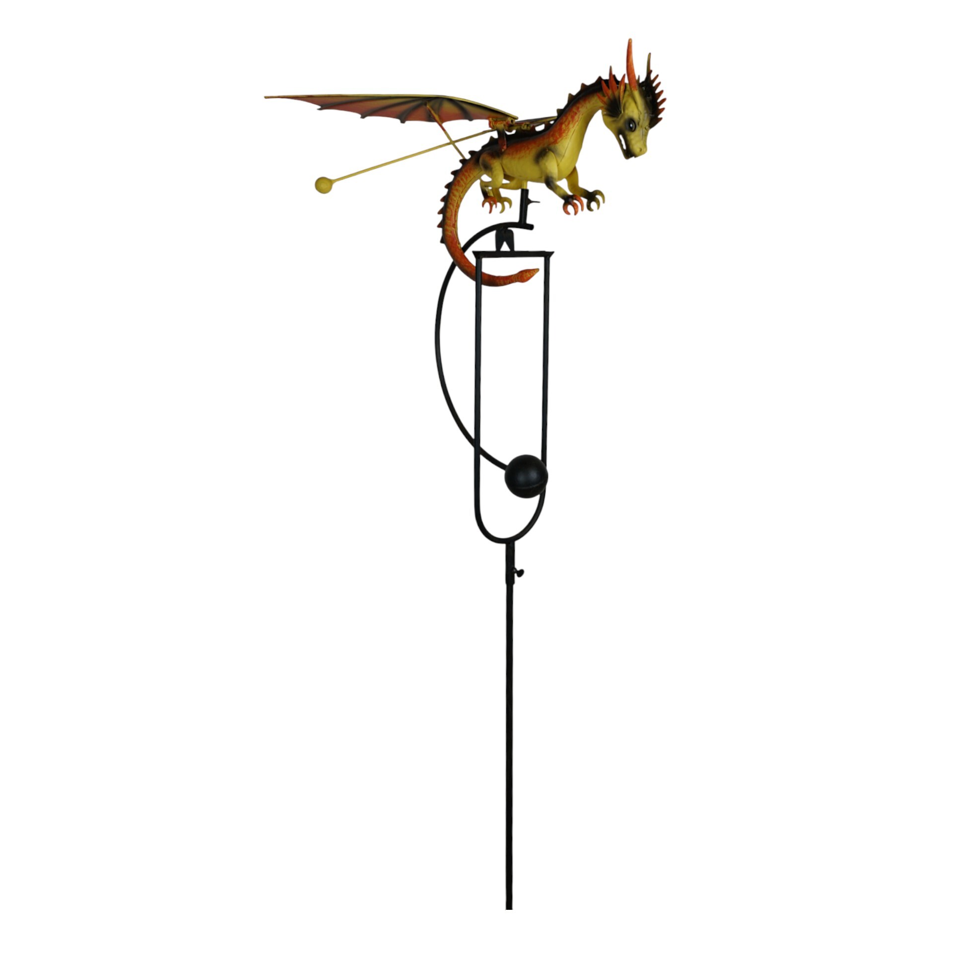 Darstellung von Wippdrache gelb Aurelia