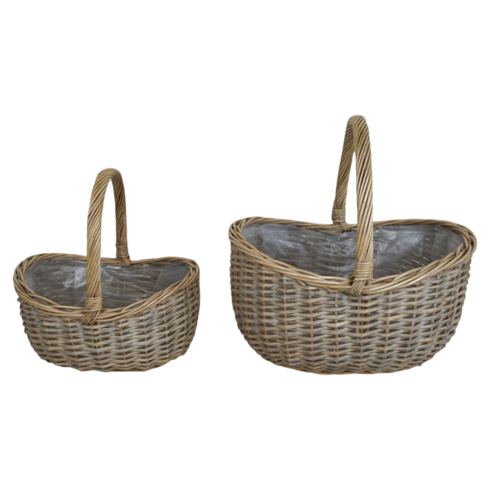 Darstellung von Einkaufskörbe 2tlg. fixer Henkel