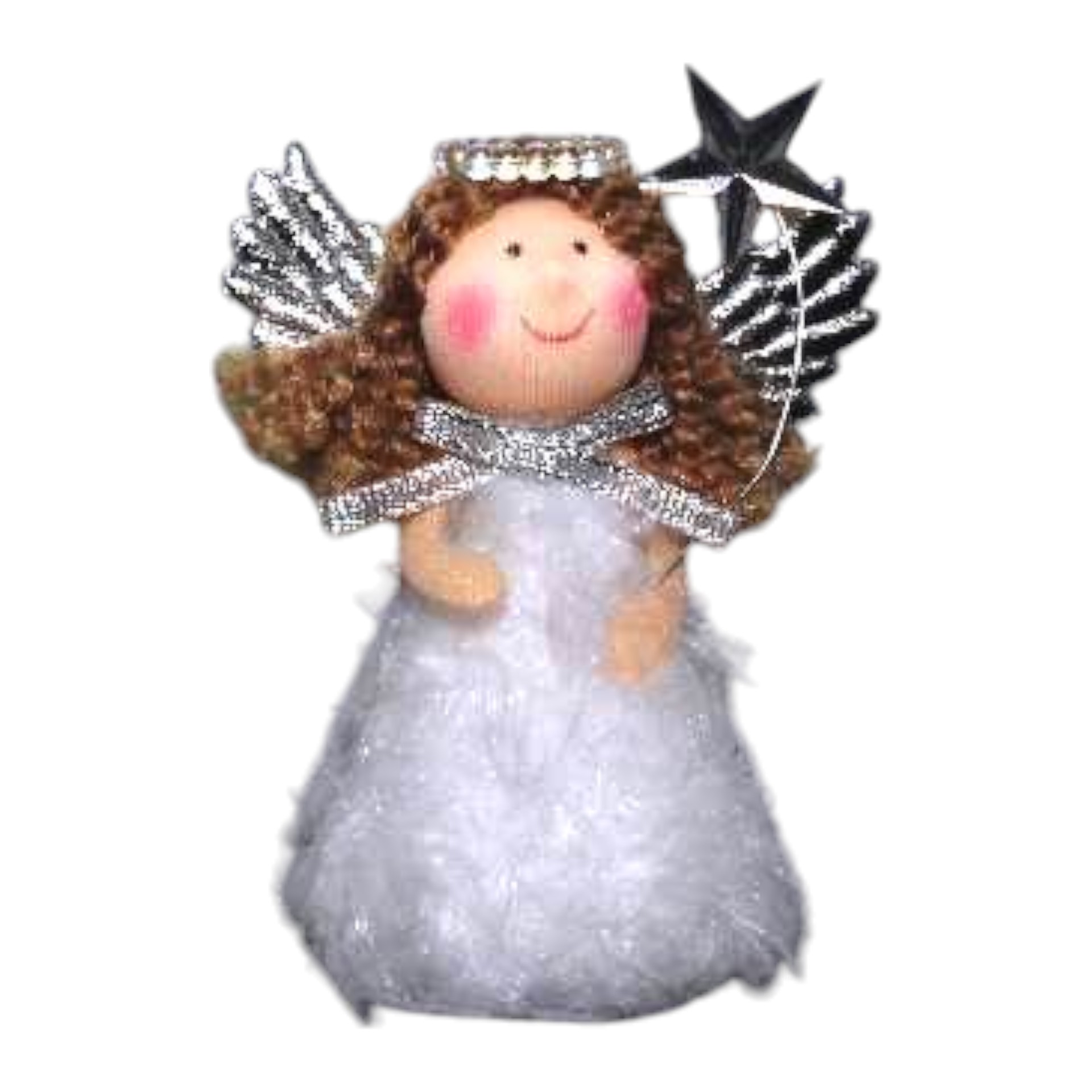 Engel mit Stern zum Stellen Darstellung von Engel mit Stern zum Stellen