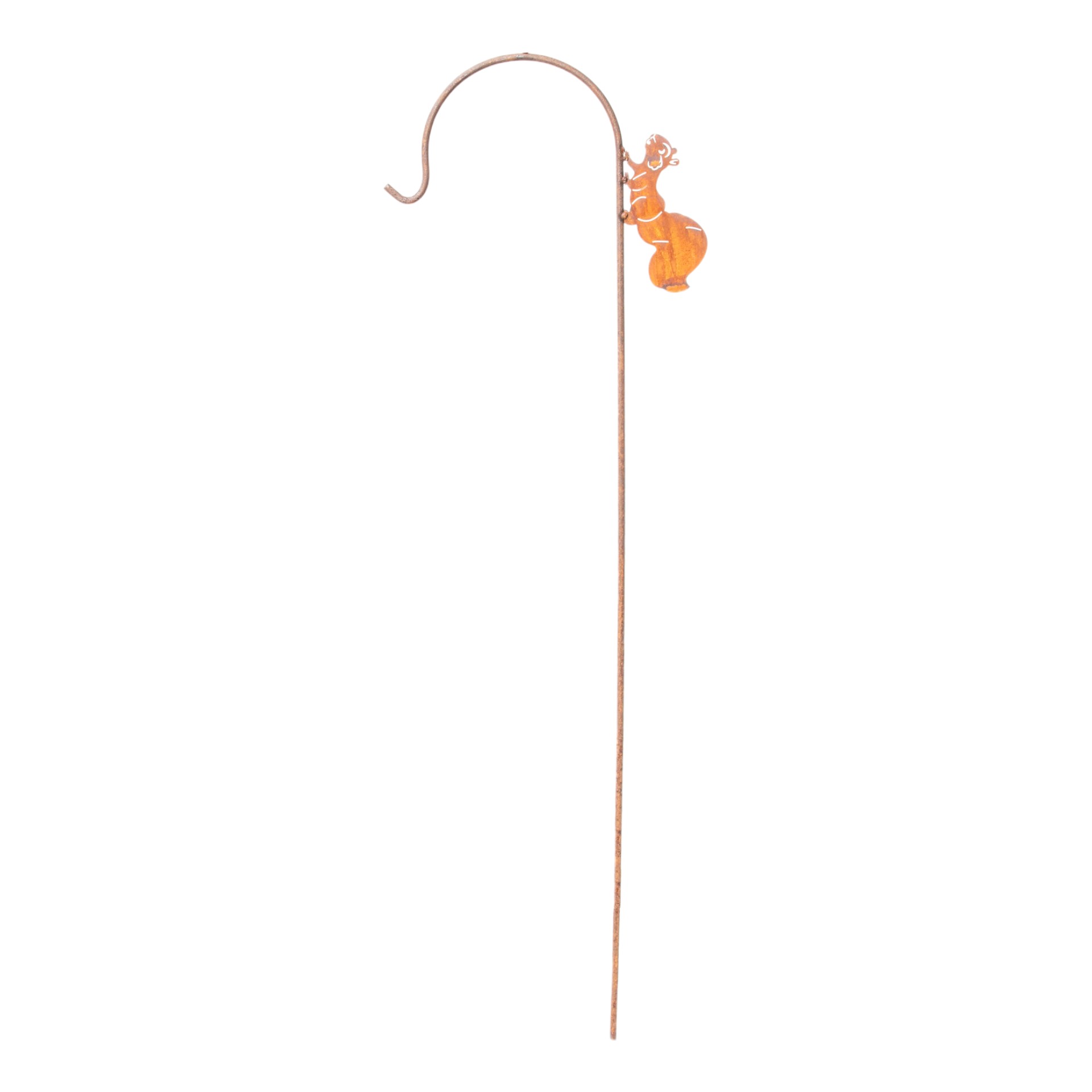 Darstellung von Laternenstab mit Eichhörnchen